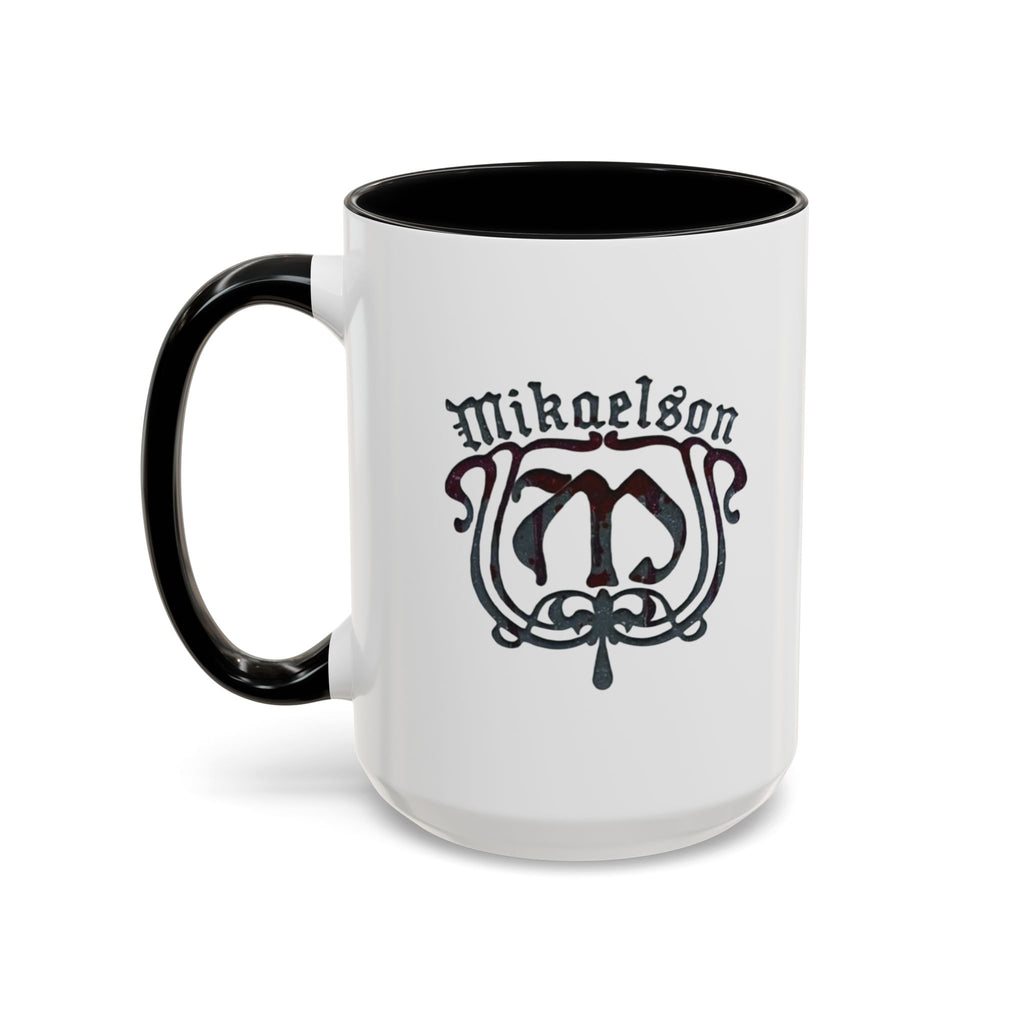 Mikaelson Crest Accent Coffee Mug – Gothic Family Name Design (11/15 oz)