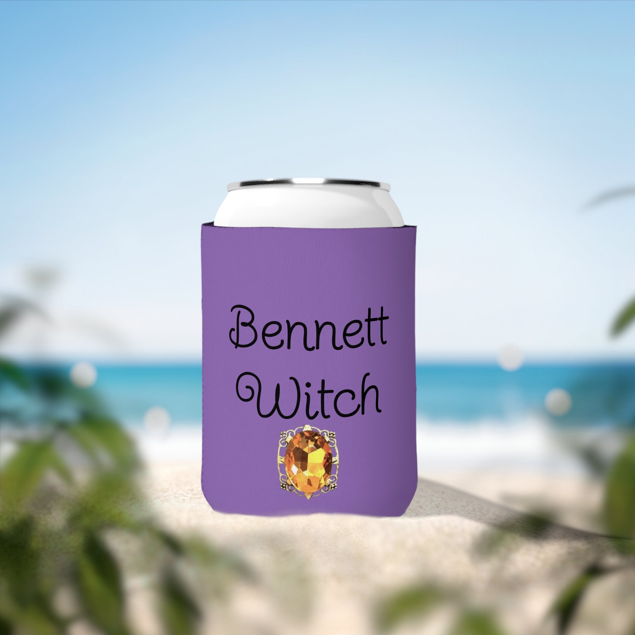 Can Cooler Sleeve — "Bennett Witch" Personalized TVD Beverage Koozie