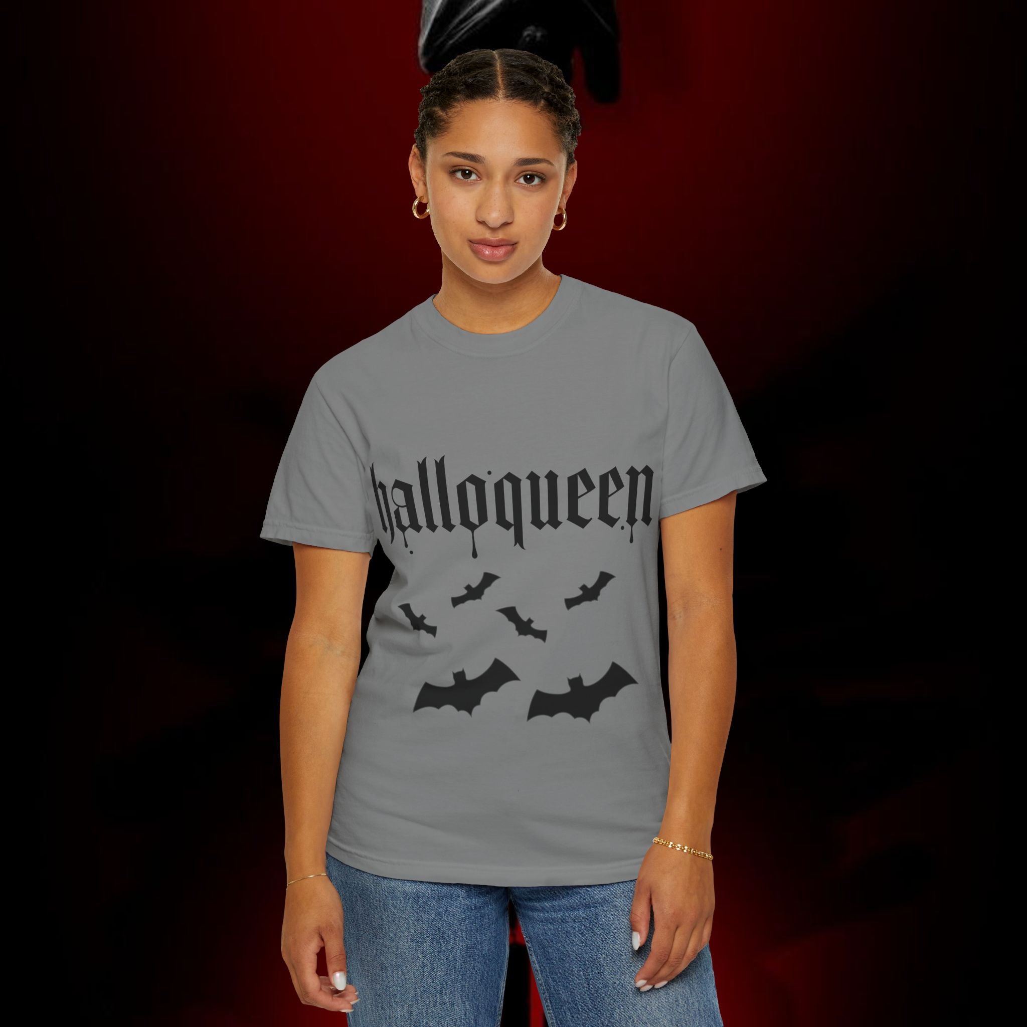 Halloqueen Unisex Garment-Dyed T-shirt