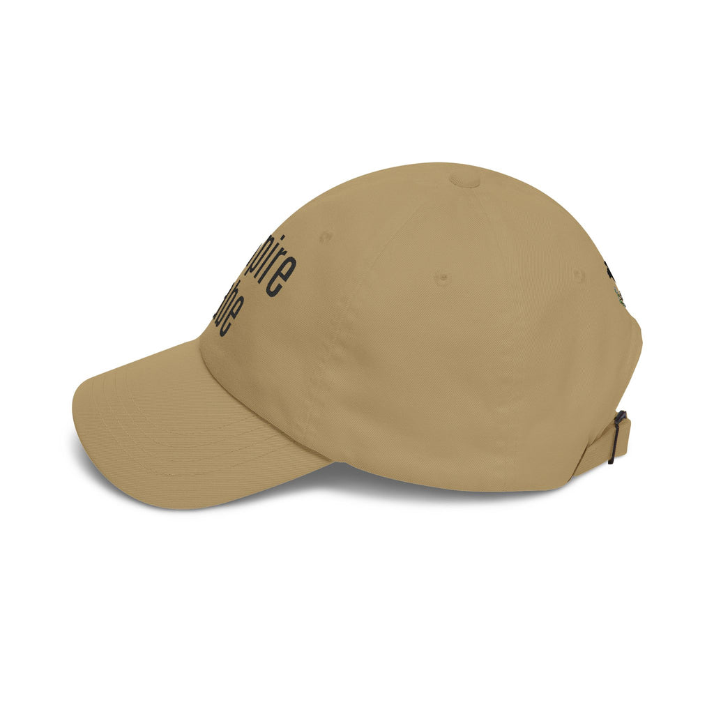 Vampire Babe Dad Cap Gothic Baseball Hat with Crow Accent