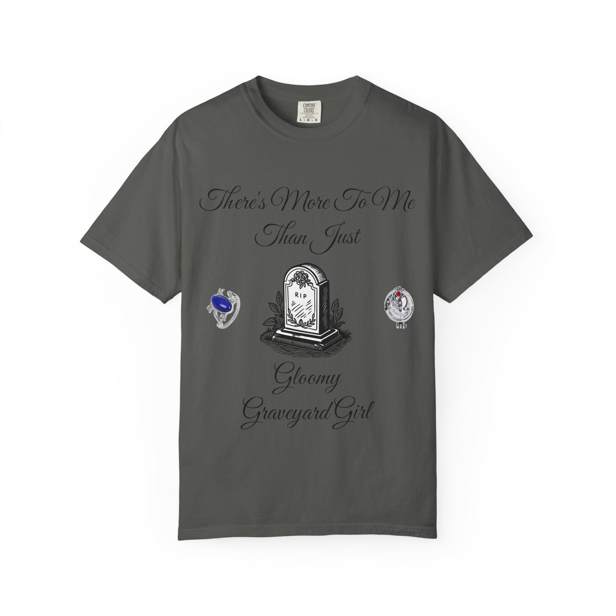 Elena Gilbert-Gloomy Graveyard Girl T-Shirt — "There’s More to Me Than Just Gloomy Graveyard Girl"