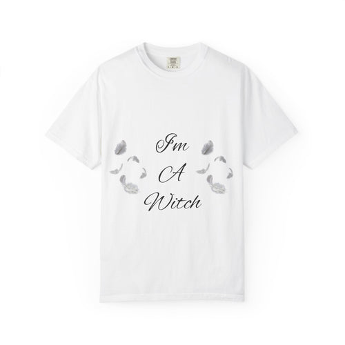 Bennett Witch — Bonnie Bennett — I'm A Witch T-Shirt — Elegant Script Witchy Tee for Halloween & Everyday