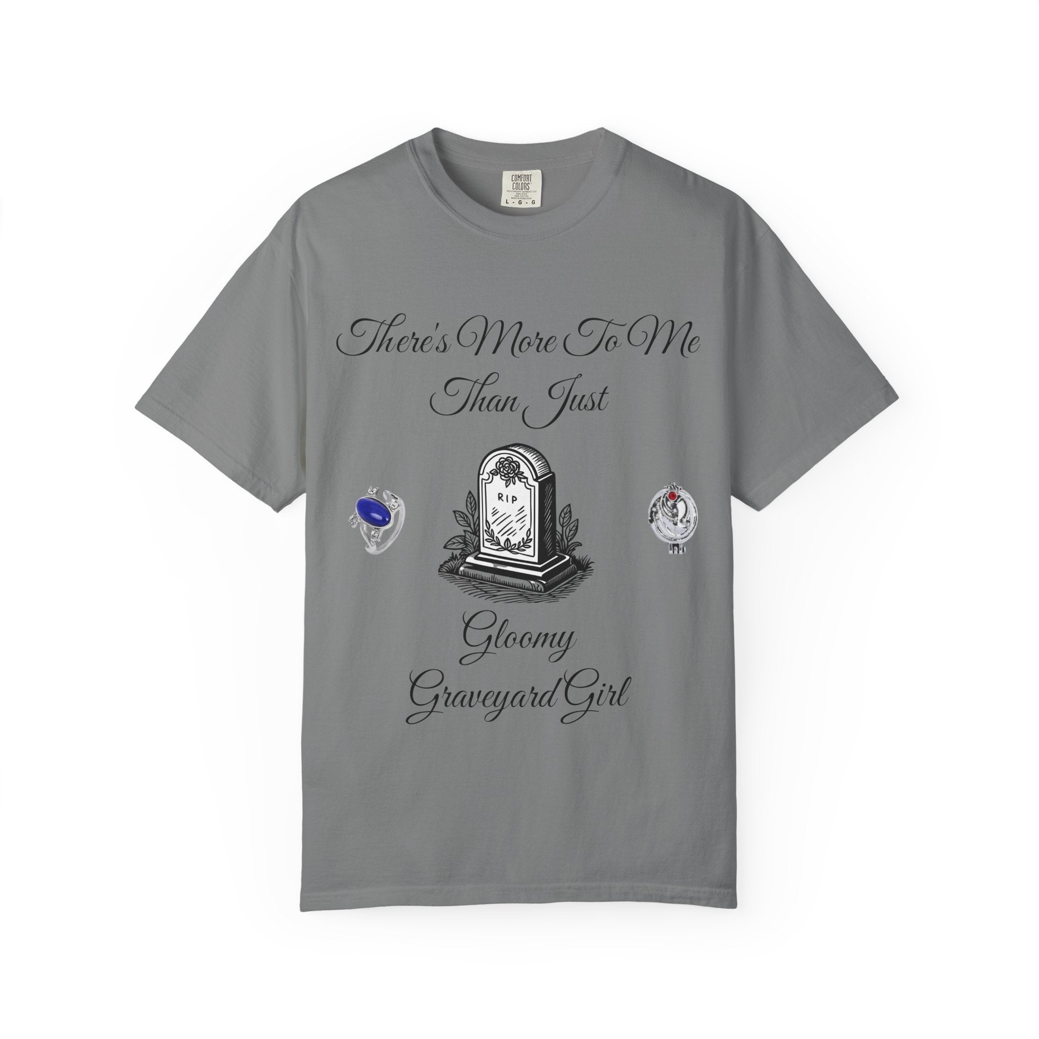 Elena Gilbert-Gloomy Graveyard Girl T-Shirt — "There’s More to Me Than Just Gloomy Graveyard Girl"