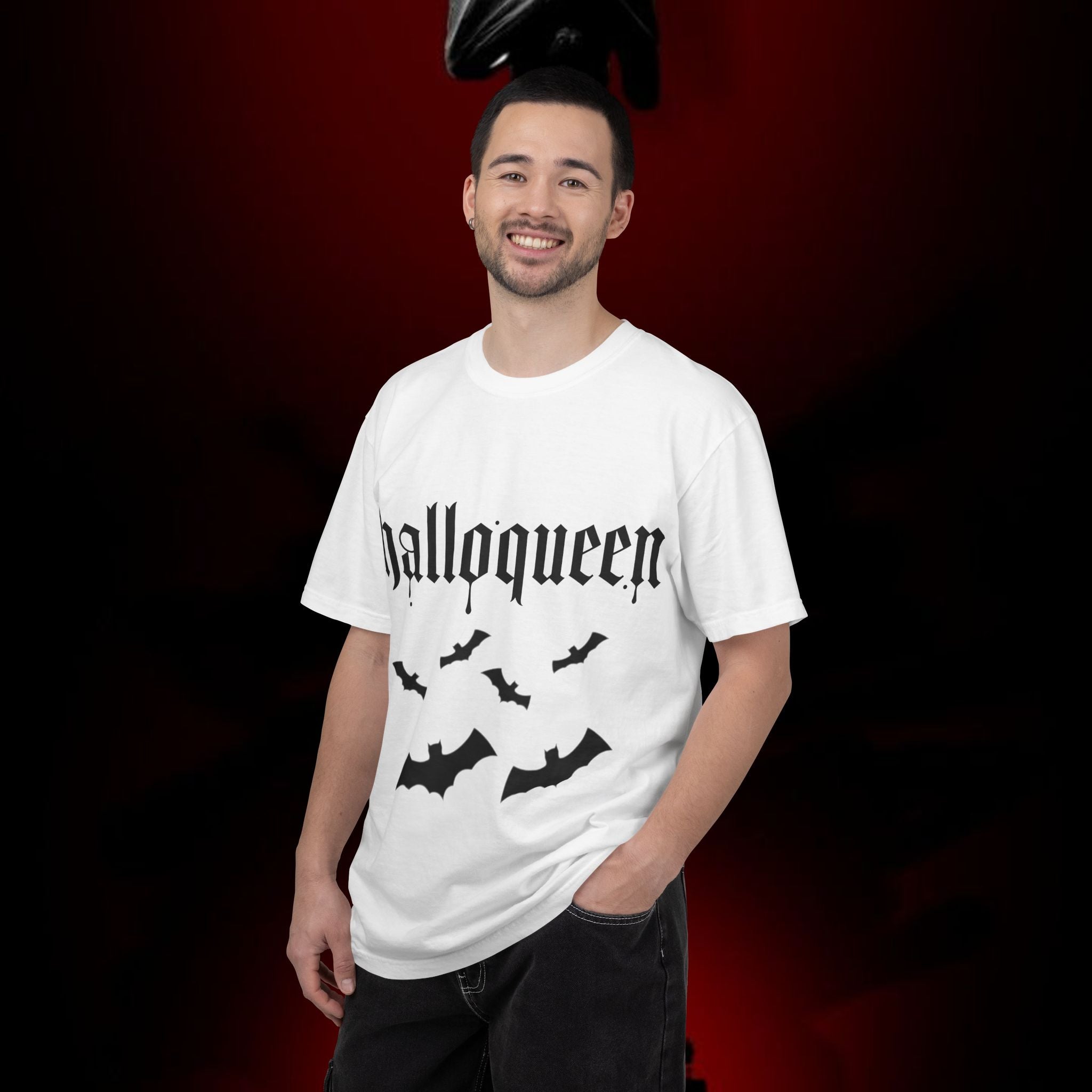 Halloqueen Unisex Garment-Dyed T-shirt