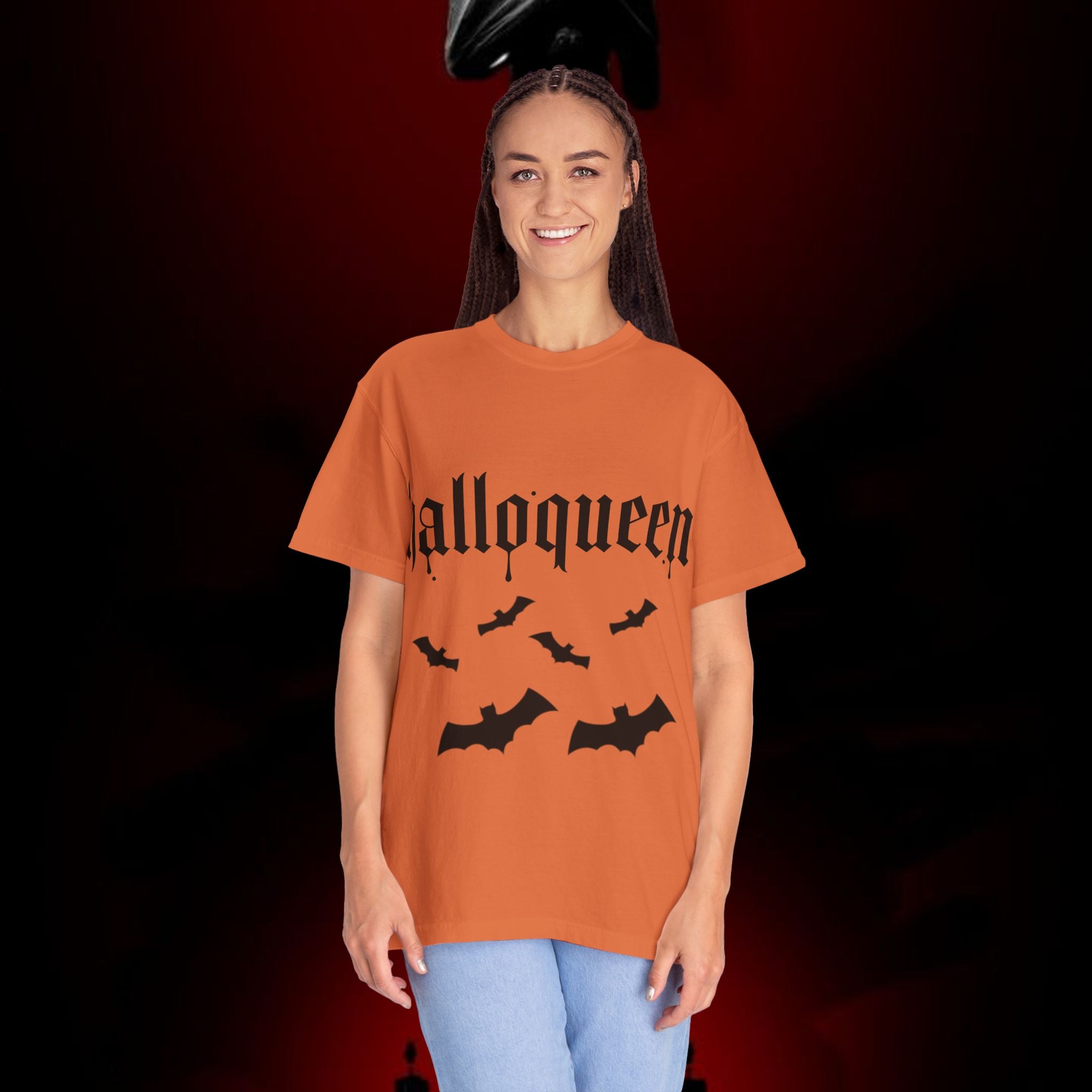 Halloqueen Unisex Garment-Dyed T-shirt