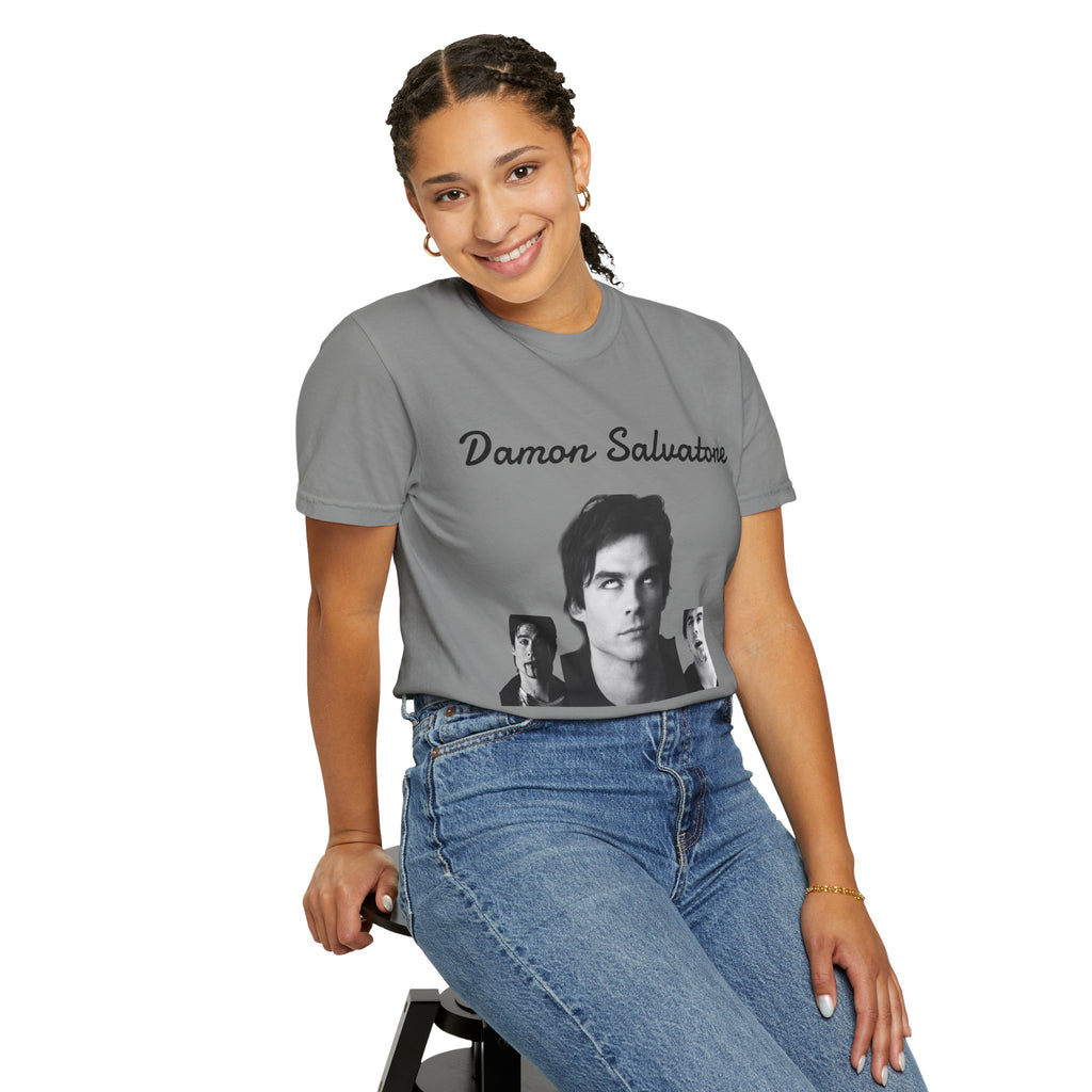 The Vampire Diaries Photo Tee — "Damon Salvatore: I Know You're Obsessed With Me"