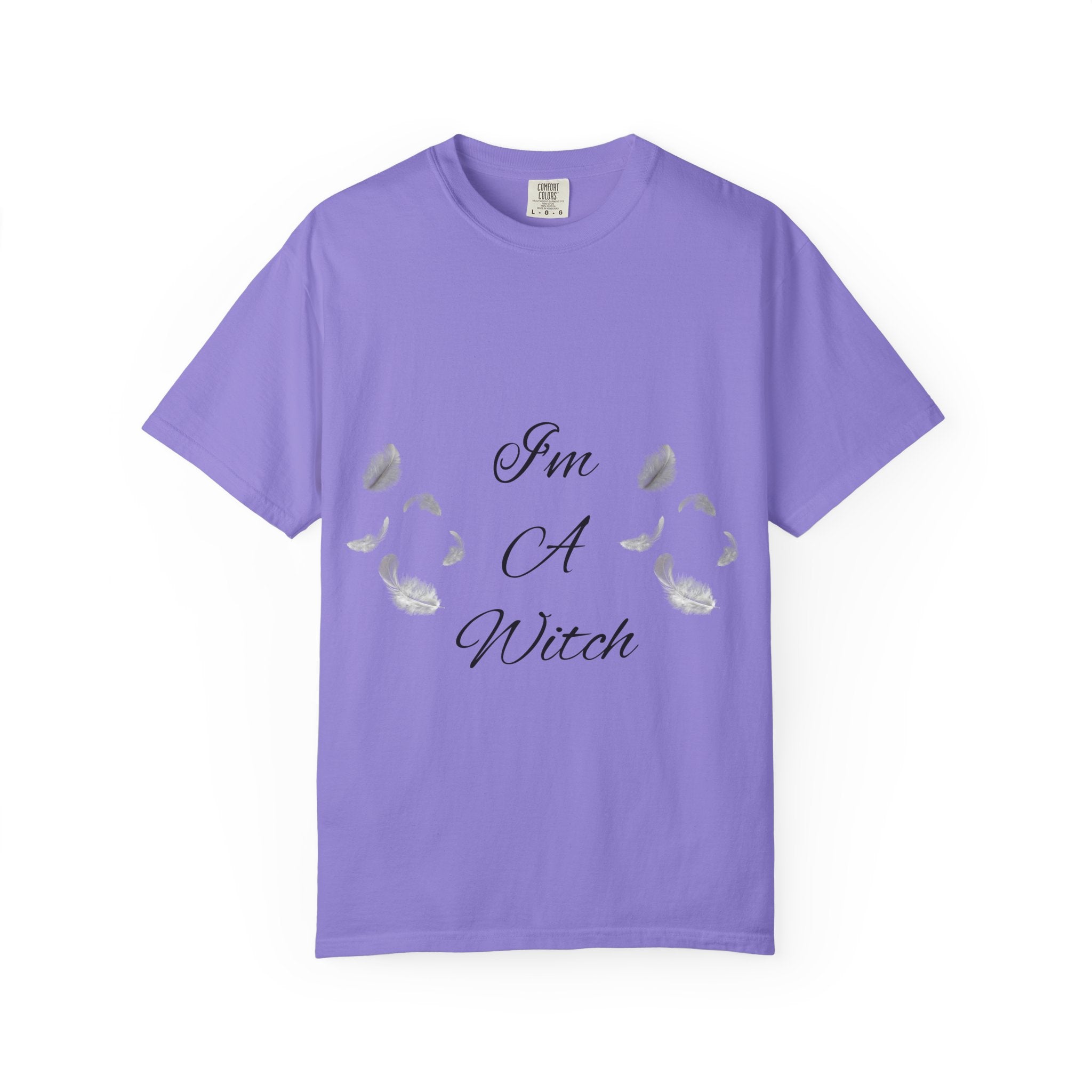Bennett Witch — Bonnie Bennett — I'm A Witch T-Shirt — Elegant Script Witchy Tee for Halloween & Everyday