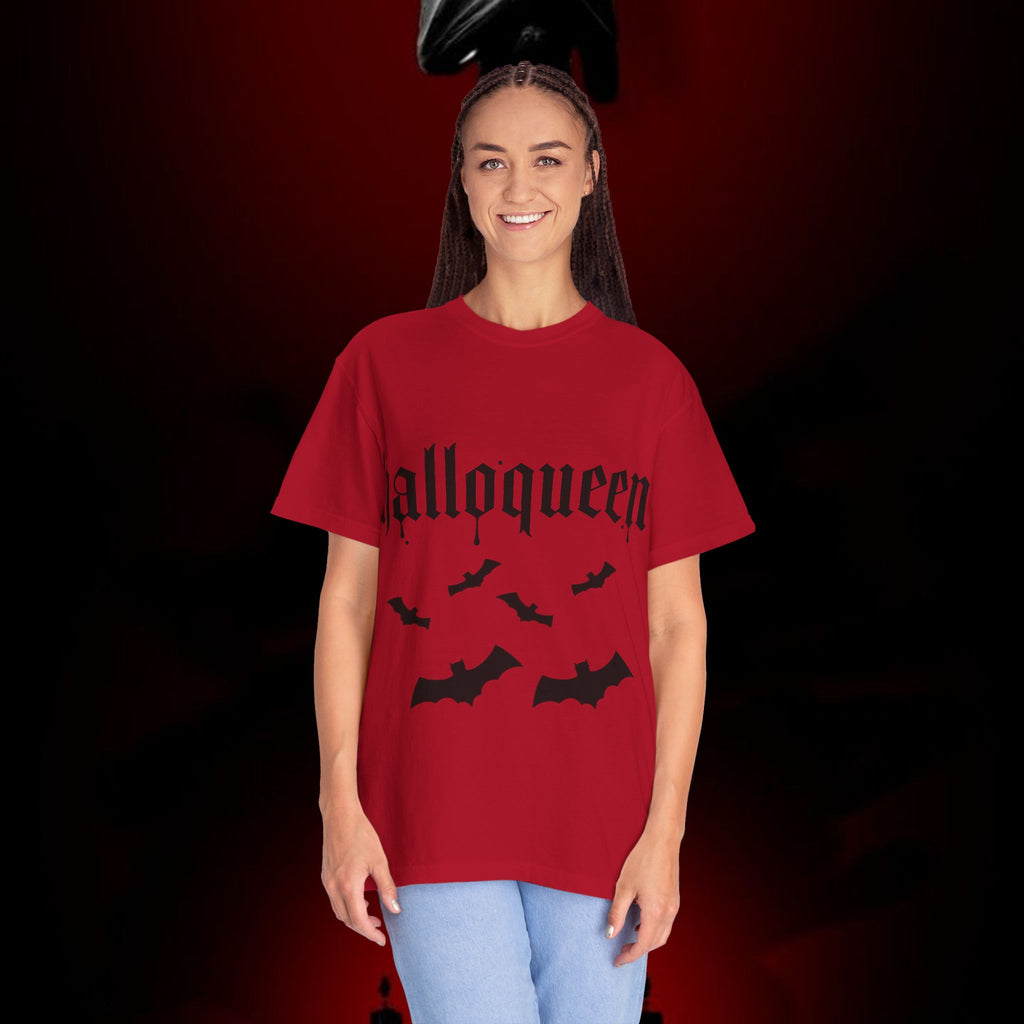 Halloqueen Unisex Garment-Dyed T-shirt