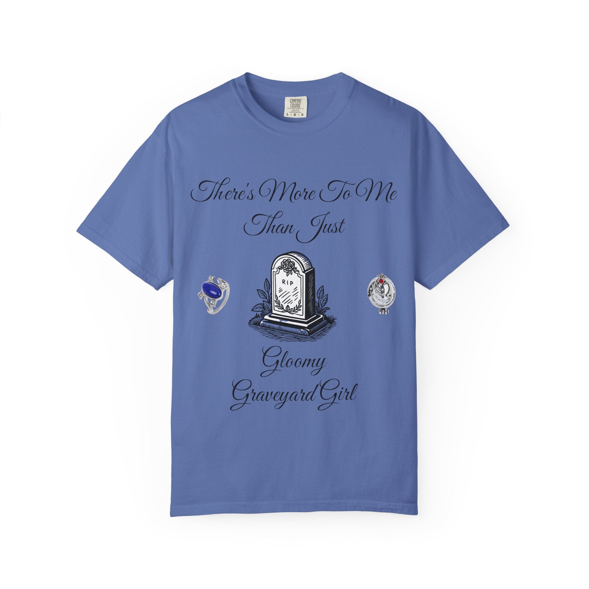 Elena Gilbert-Gloomy Graveyard Girl T-Shirt — "There’s More to Me Than Just Gloomy Graveyard Girl"