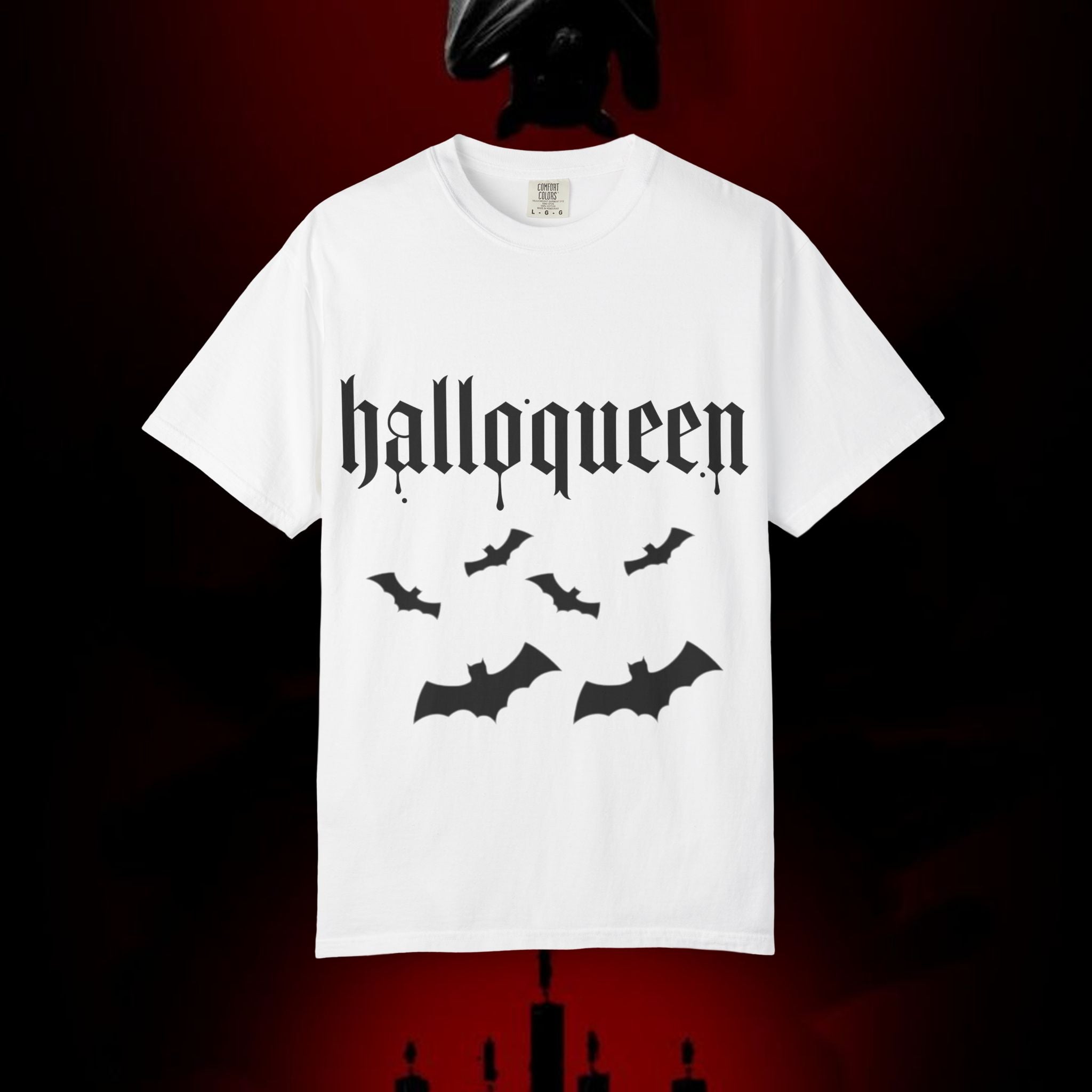 Halloqueen Unisex Garment-Dyed T-shirt