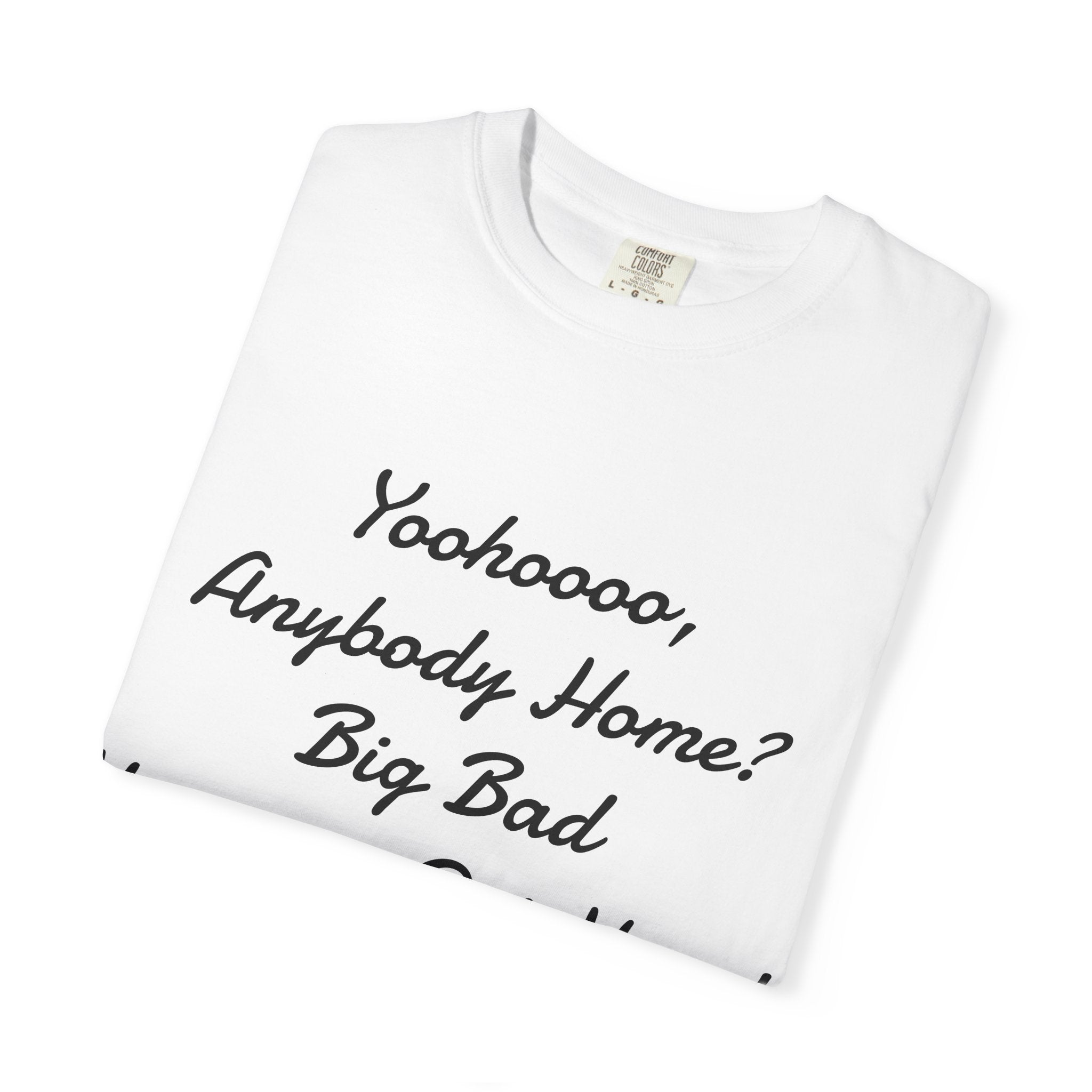 Damon Salvatore — TVD — Vampire Quote Tee — "Yoohooo, Anybody Home? Big Bad Vampire Out Here..." Shirt