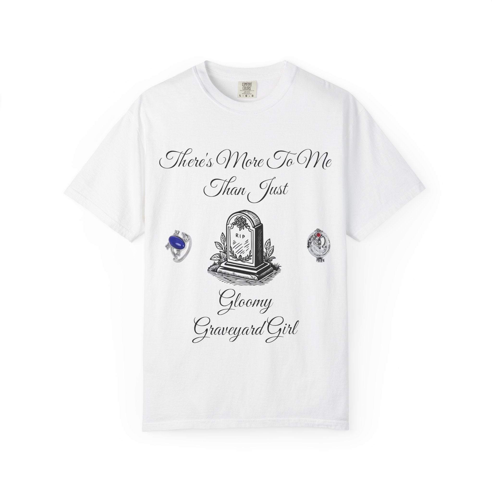 Elena Gilbert-Gloomy Graveyard Girl T-Shirt — "There’s More to Me Than Just Gloomy Graveyard Girl"