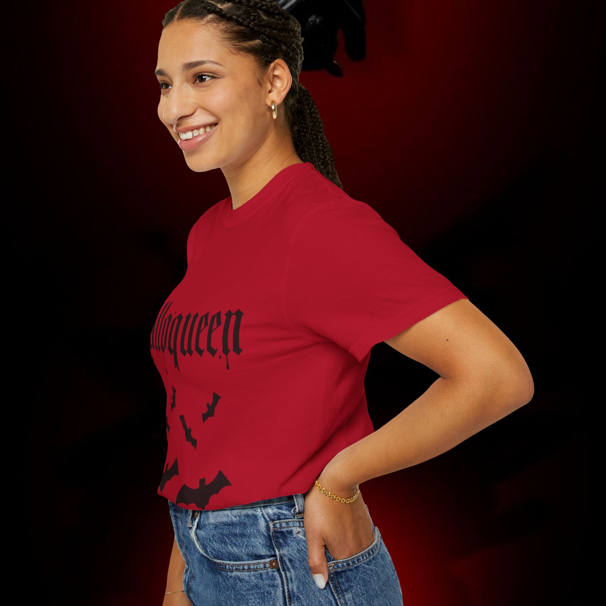 Halloqueen Unisex Garment-Dyed T-shirt