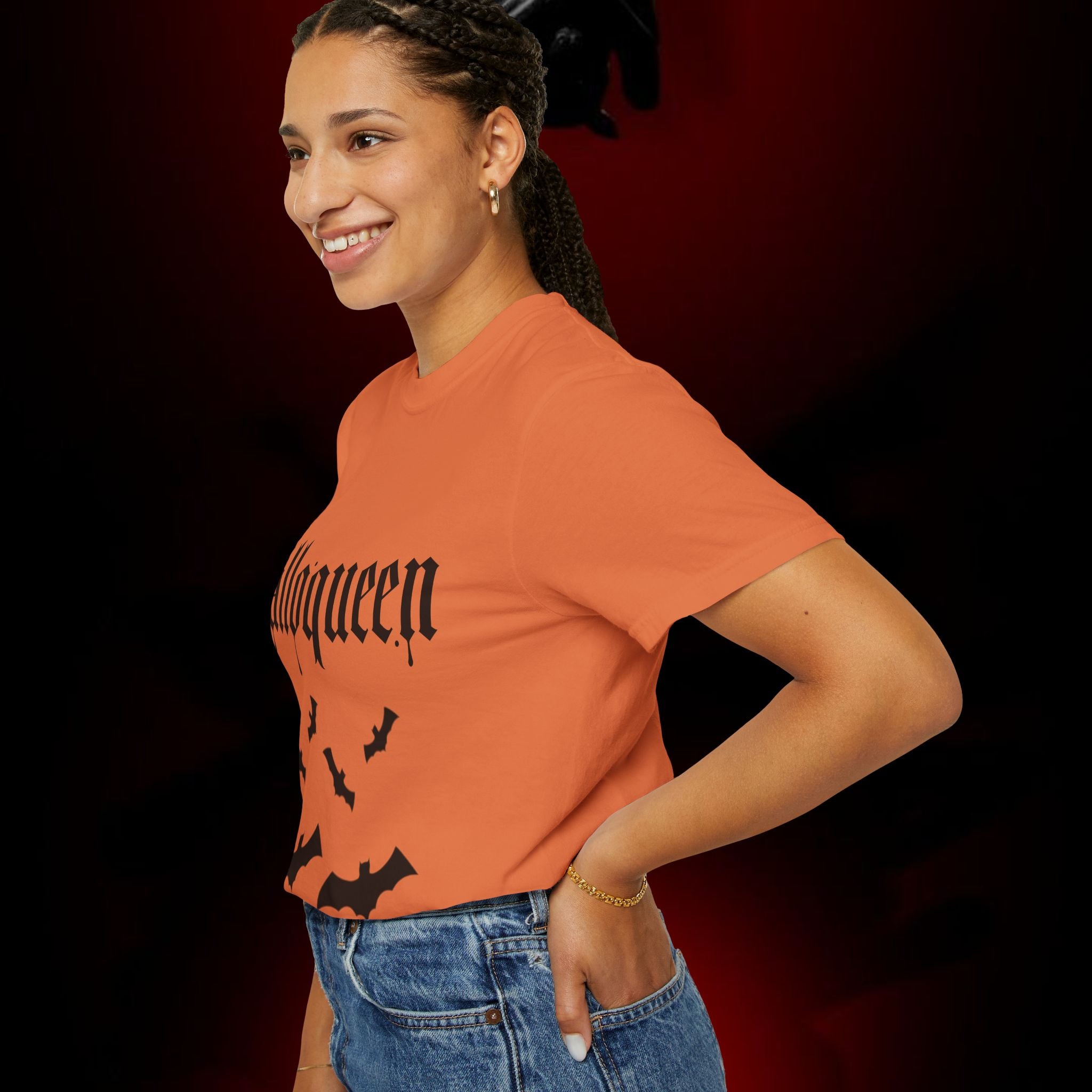 Halloqueen Unisex Garment-Dyed T-shirt