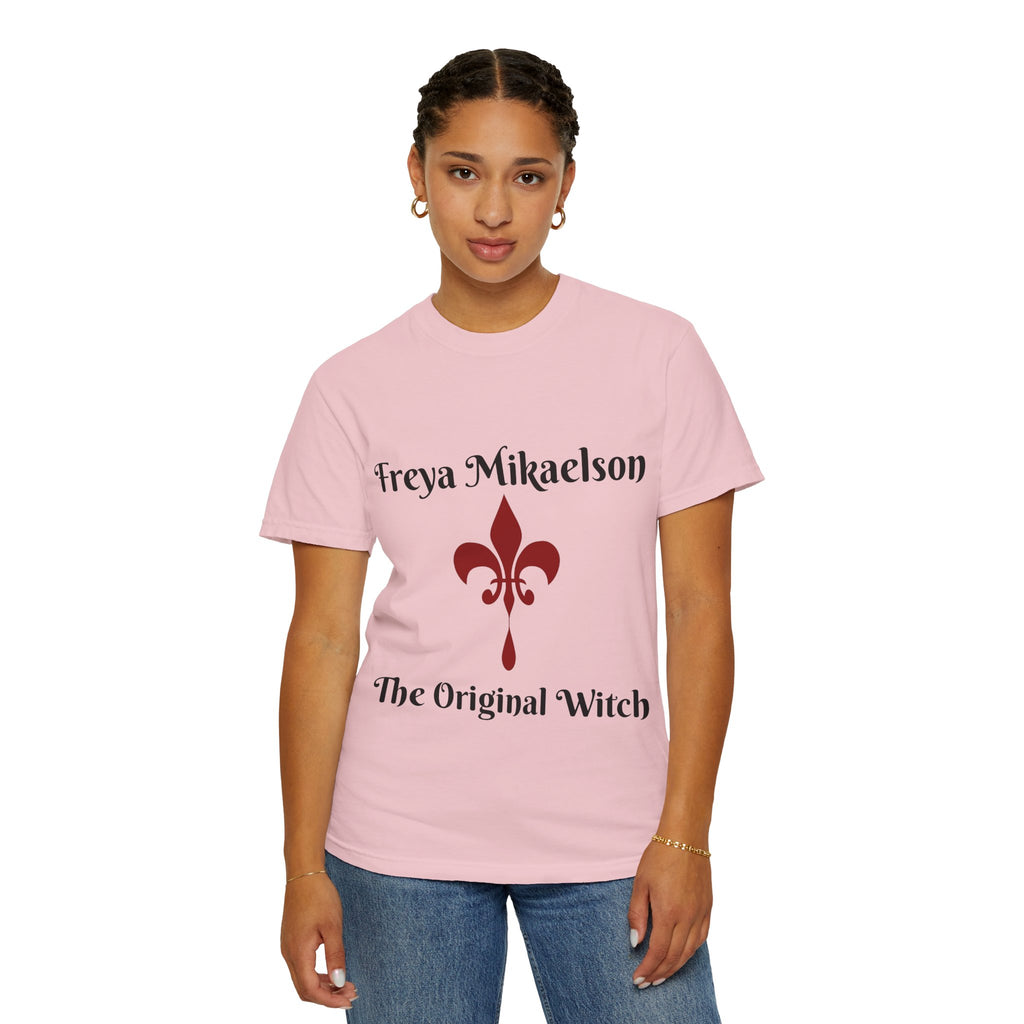 Freya Mikaelson-Original Witch-Graphic T-Shirt — "The Original Witch" with Fleur-de-Lis
