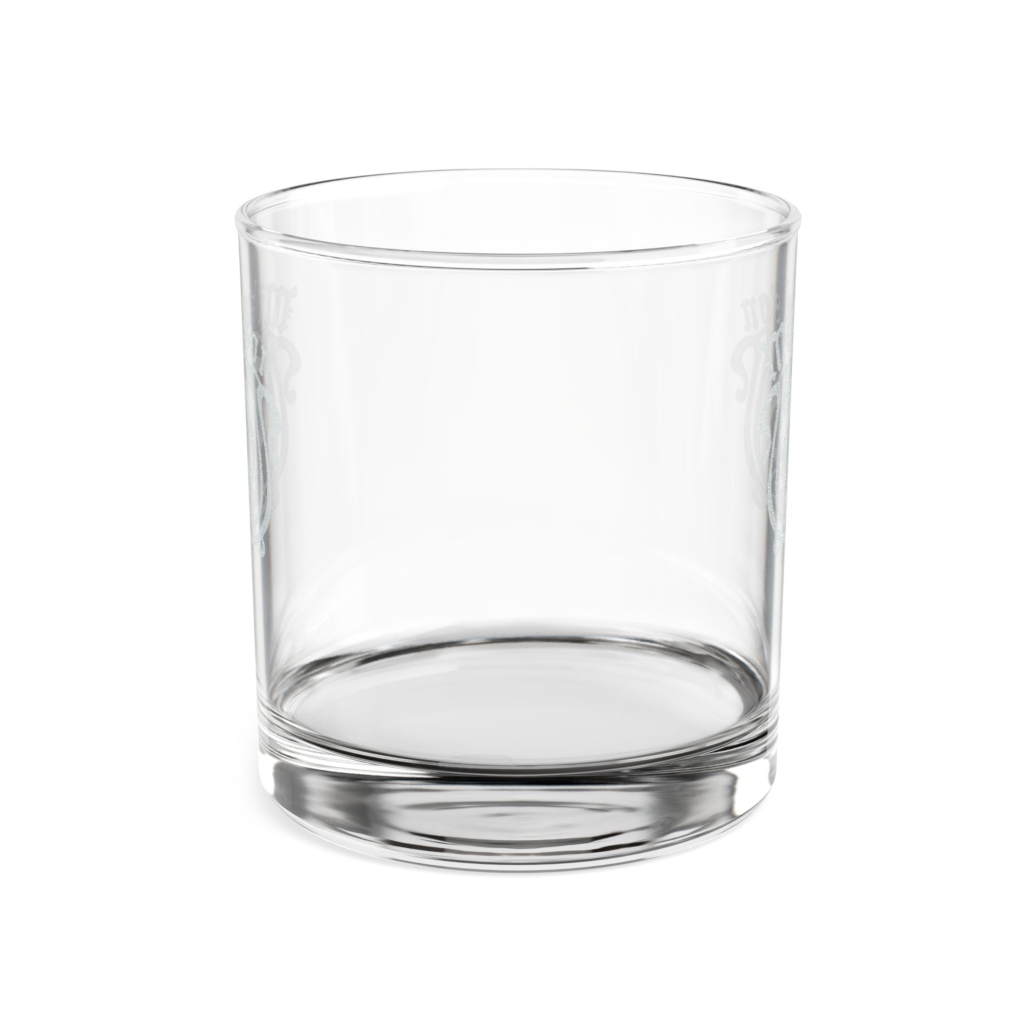Engraved Mikaelson Whiskey Glass 10.5oz - Personalized Crest Nautical Design