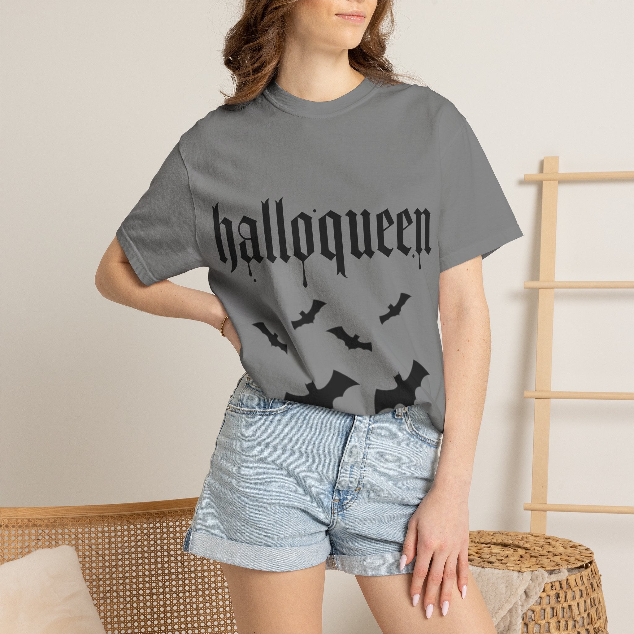 Halloqueen Unisex Garment-Dyed T-shirt