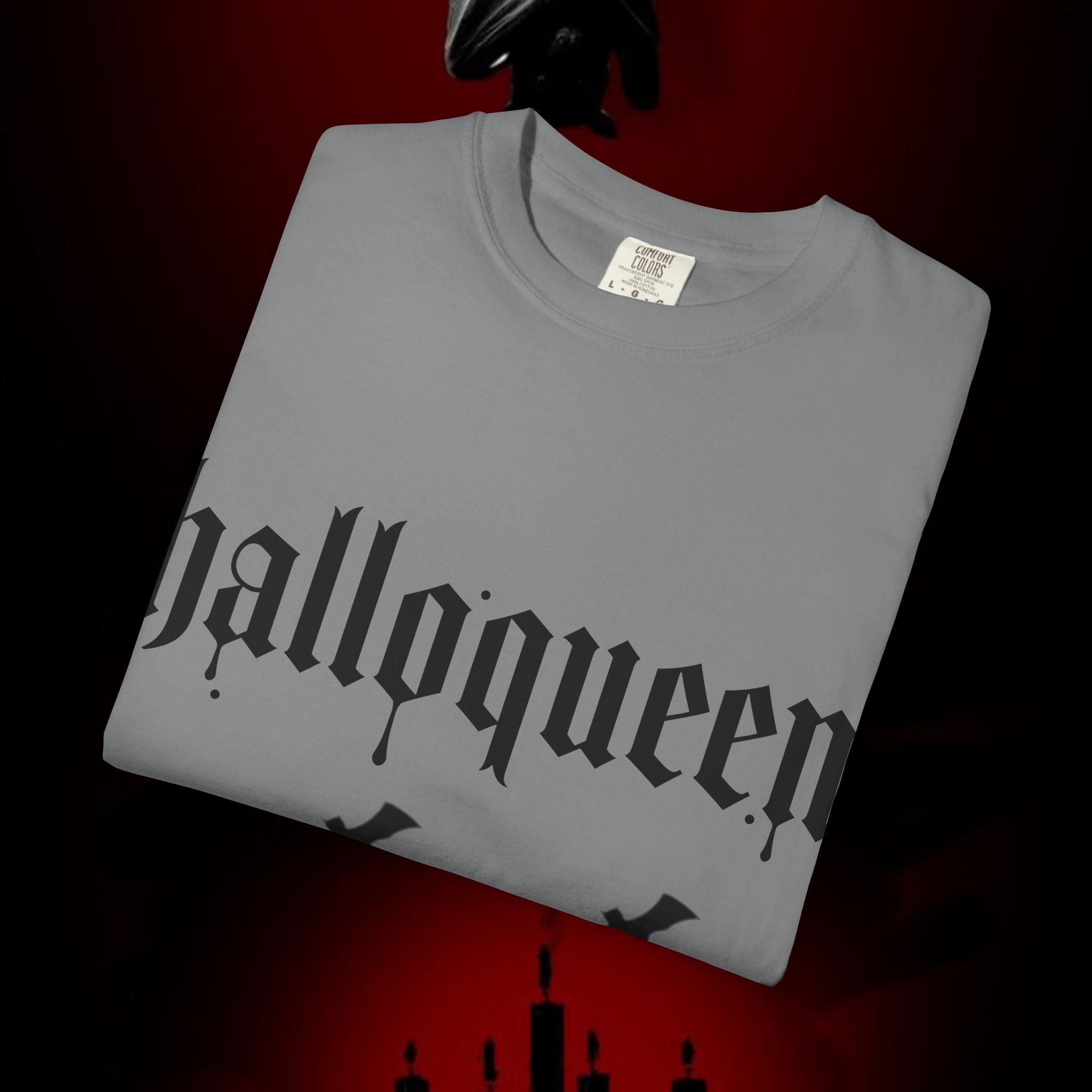 Halloqueen Unisex Garment-Dyed T-shirt