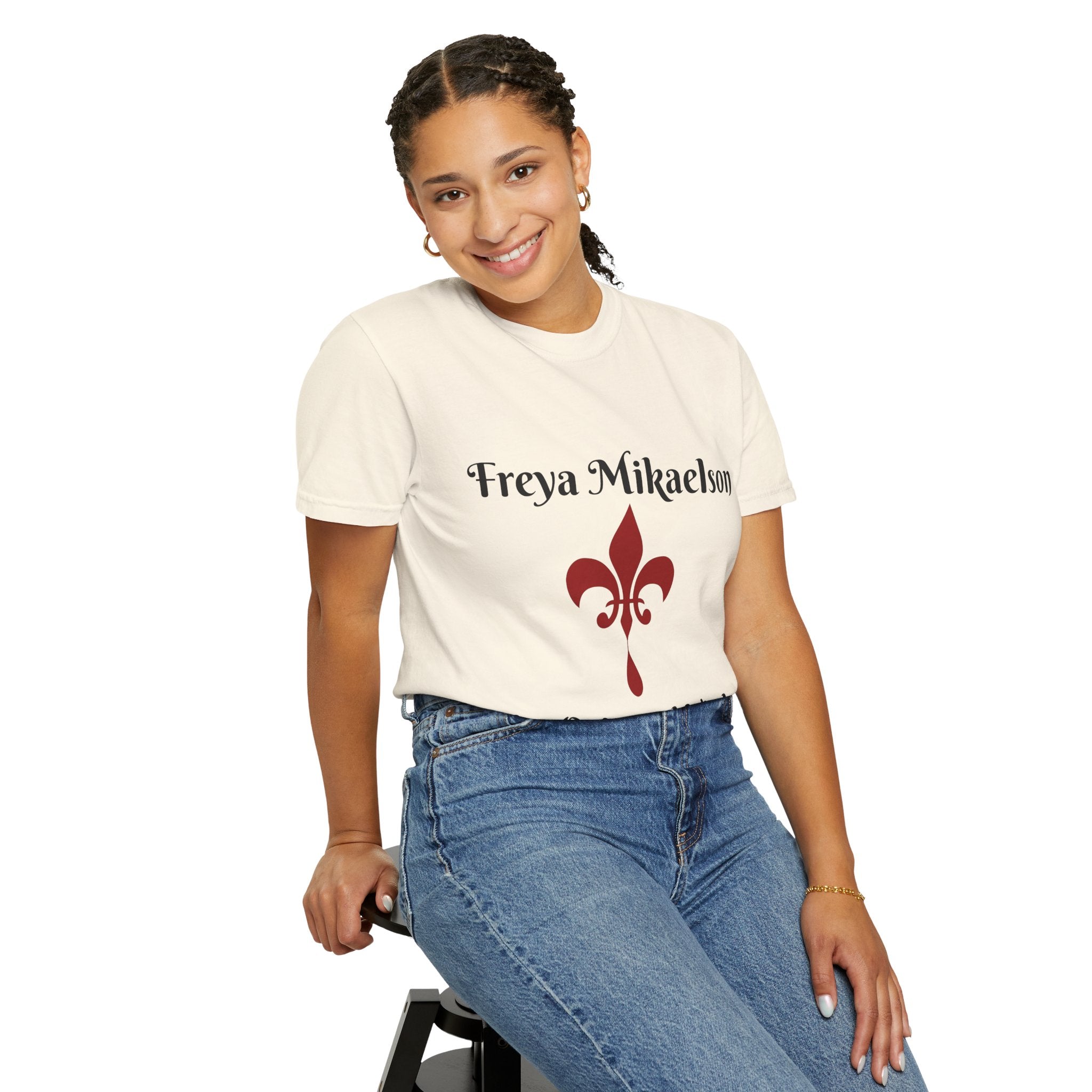 Freya Mikaelson-Original Witch-Graphic T-Shirt — "The Original Witch" with Fleur-de-Lis