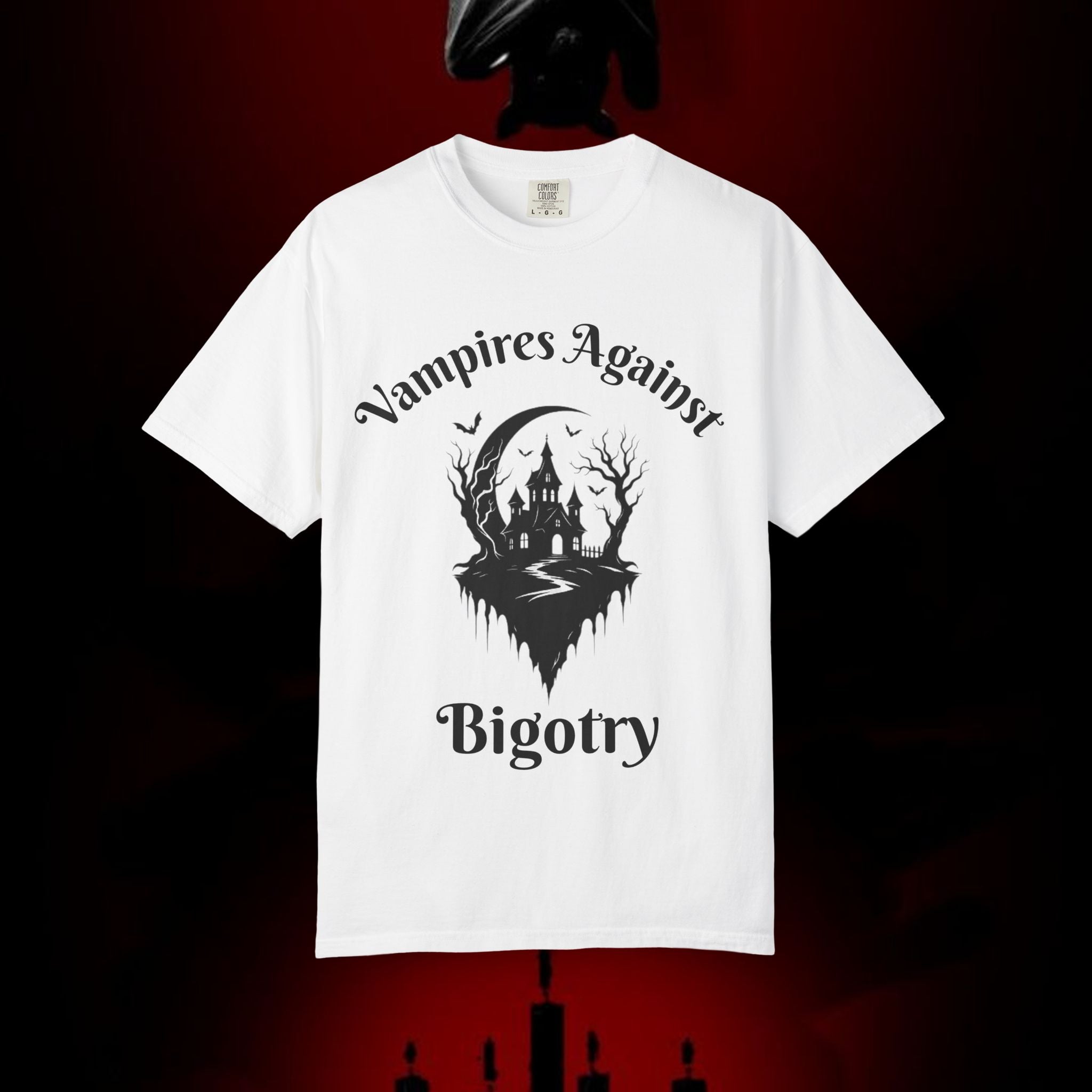 Vampire's Against Bigotry T-Shirt — Gothic Castle Anti-Bigotry Tee