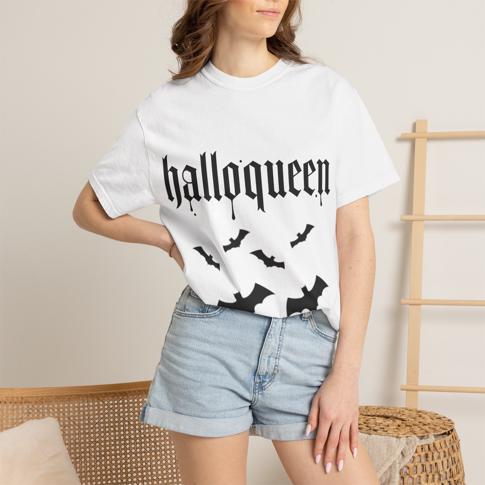 Halloqueen Unisex Garment-Dyed T-shirt