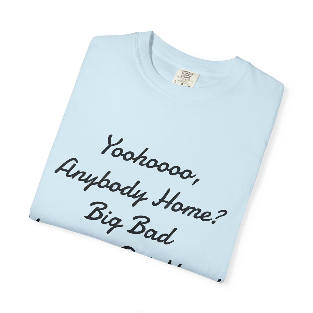 Damon Salvatore — TVD — Vampire Quote Tee — "Yoohooo, Anybody Home? Big Bad Vampire Out Here..." Shirt
