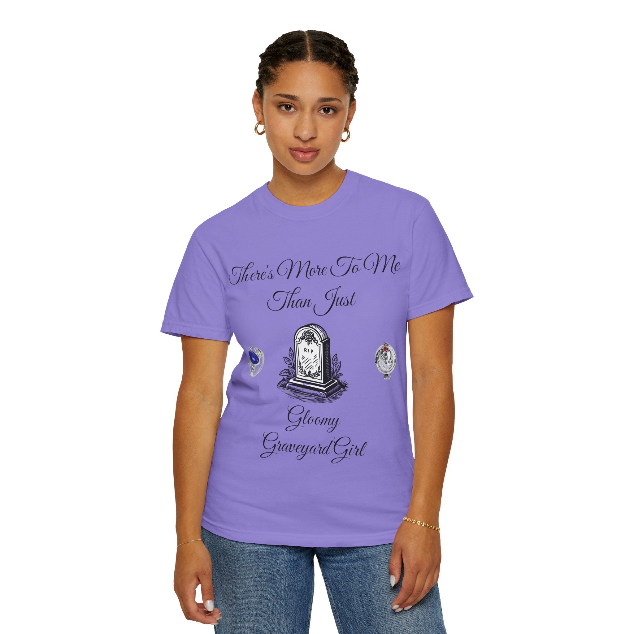 Elena Gilbert-Gloomy Graveyard Girl T-Shirt — "There’s More to Me Than Just Gloomy Graveyard Girl"