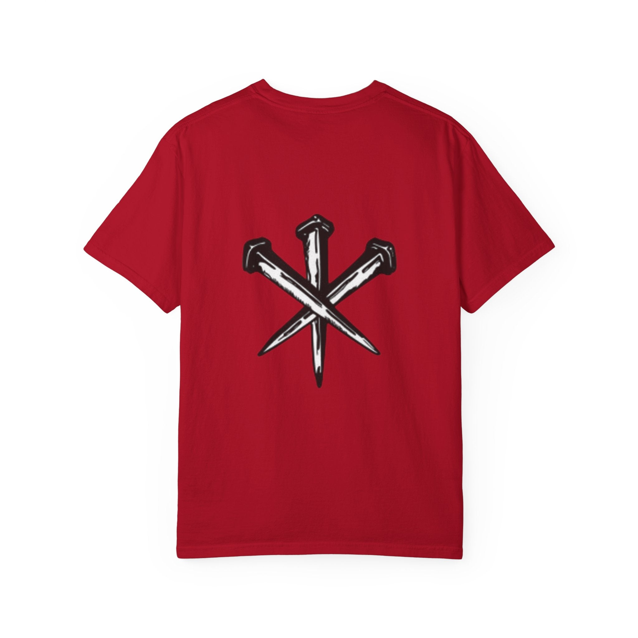 Statement T-Shirt — "Dead Pedophiles Don't Re-Offend" Gothic Text & Nails Graphic