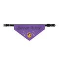 Bonnie Bennett — TVD — Purple 'Bennett Witch' Clip-On Pet Bandana – Halloween Witchy Dog Collar Accessory