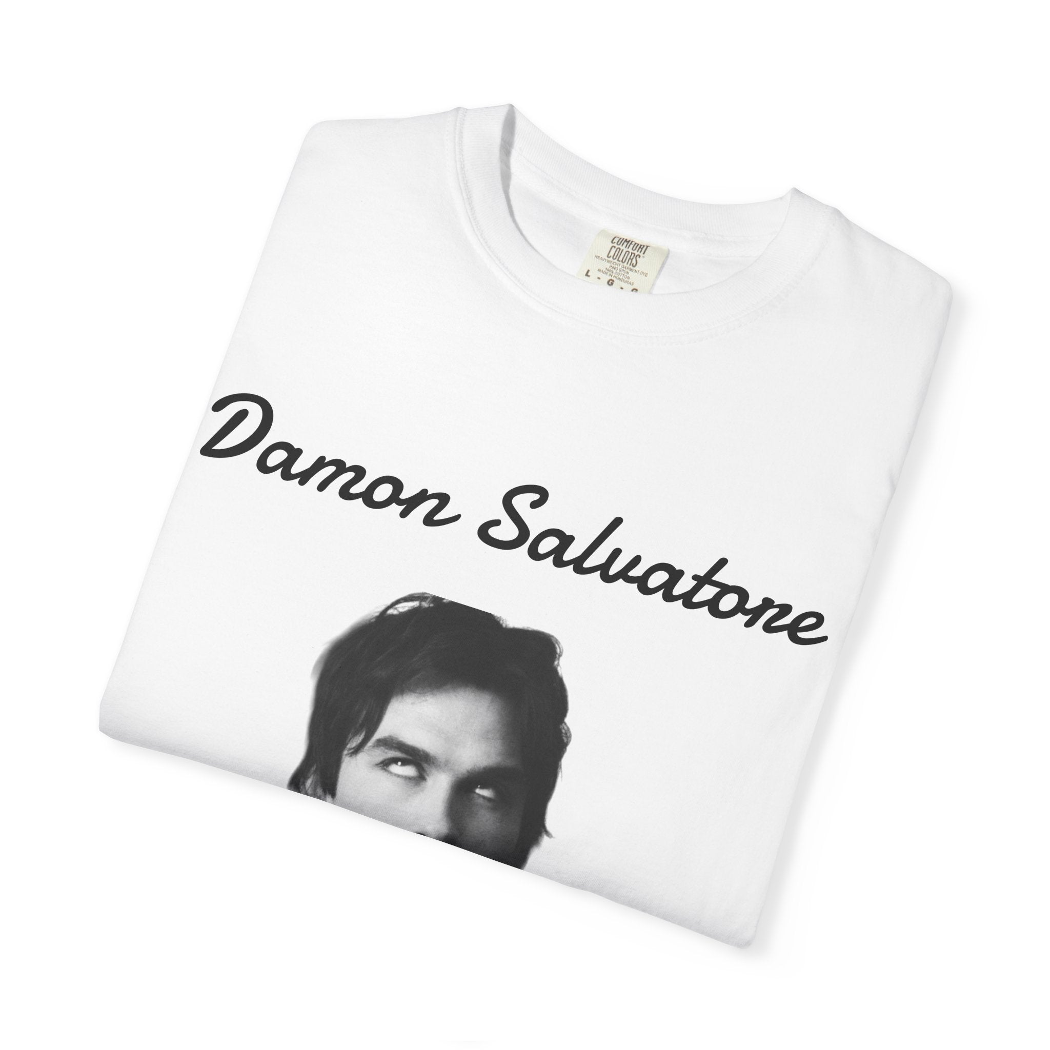 The Vampire Diaries Photo Tee — "Damon Salvatore: I Know You're Obsessed With Me"