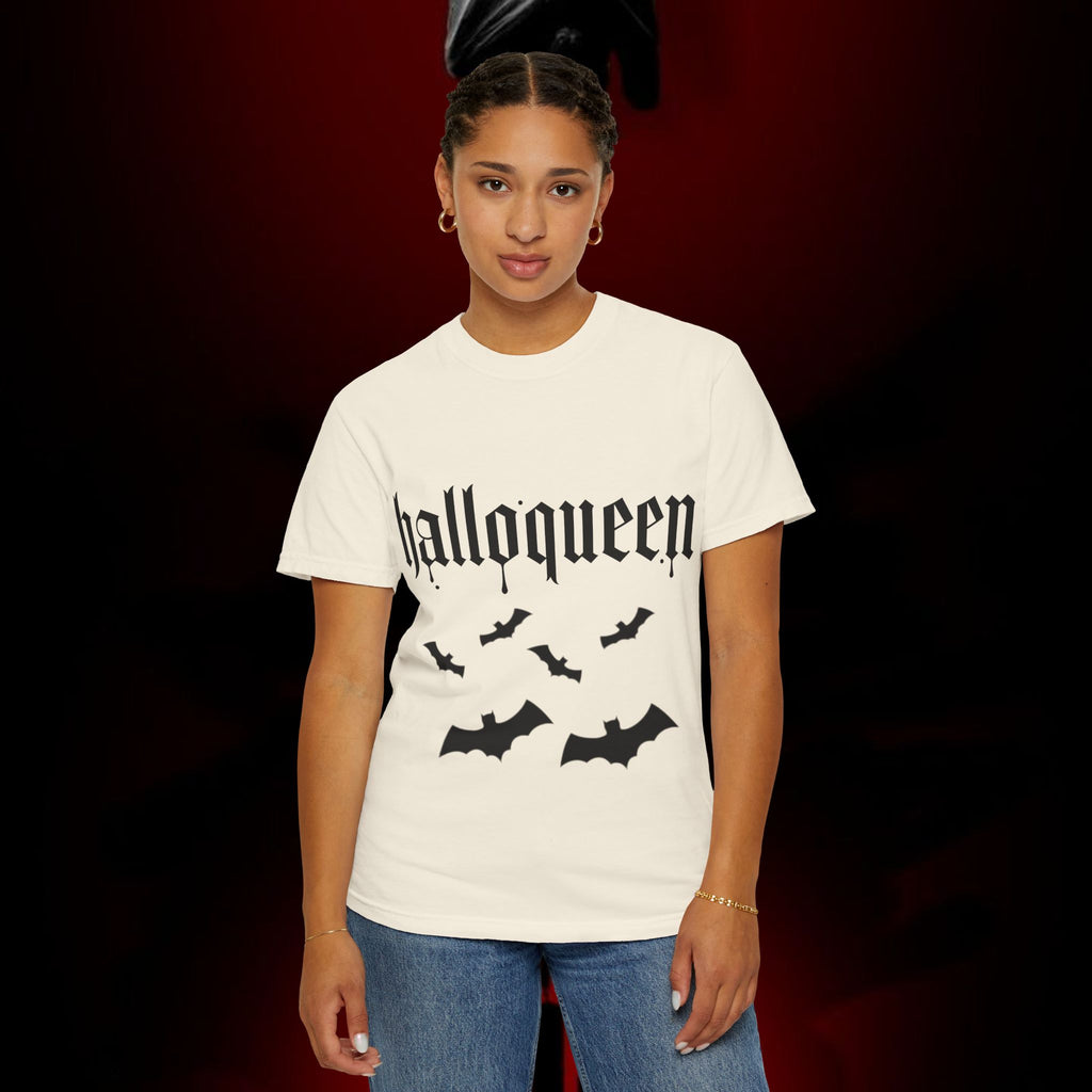 Halloqueen Unisex Garment-Dyed T-shirt