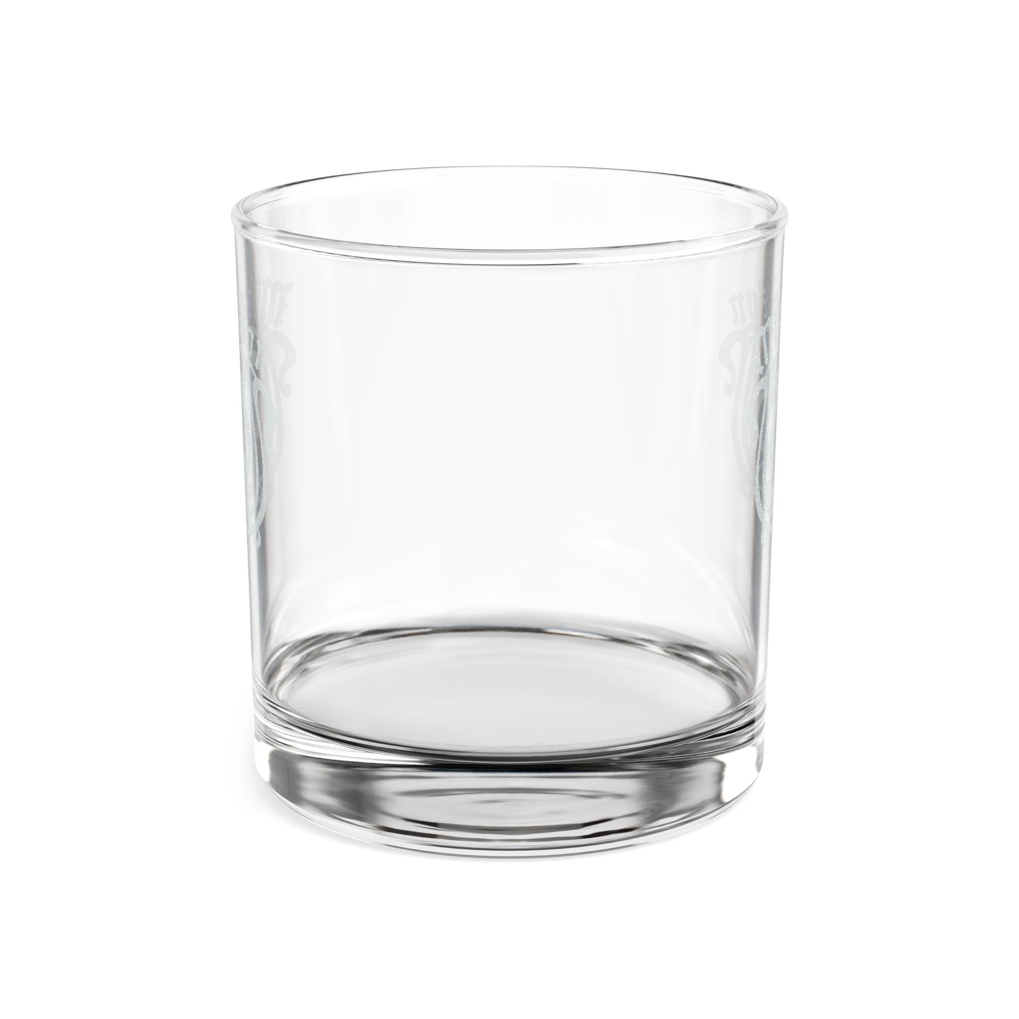Engraved Mikaelson Whiskey Glass 10.5oz - Personalized Crest Nautical Design