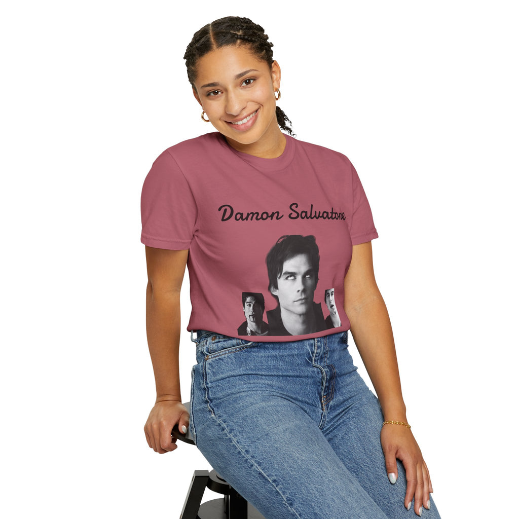 The Vampire Diaries Photo Tee — "Damon Salvatore: I Know You're Obsessed With Me"