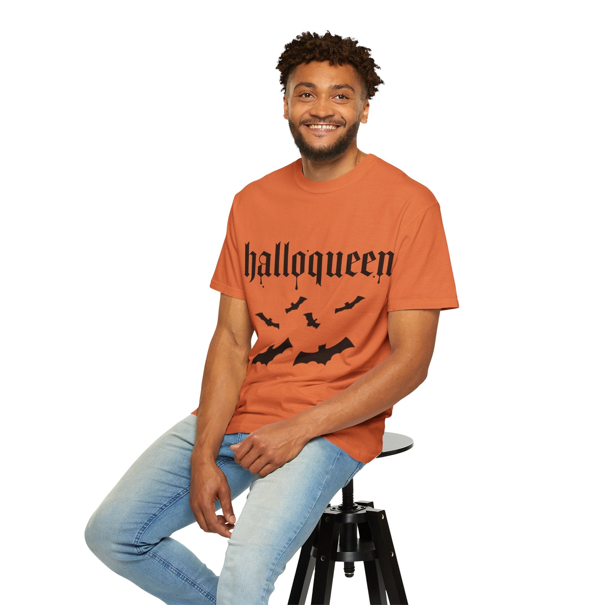 Halloqueen Unisex Garment-Dyed T-shirt