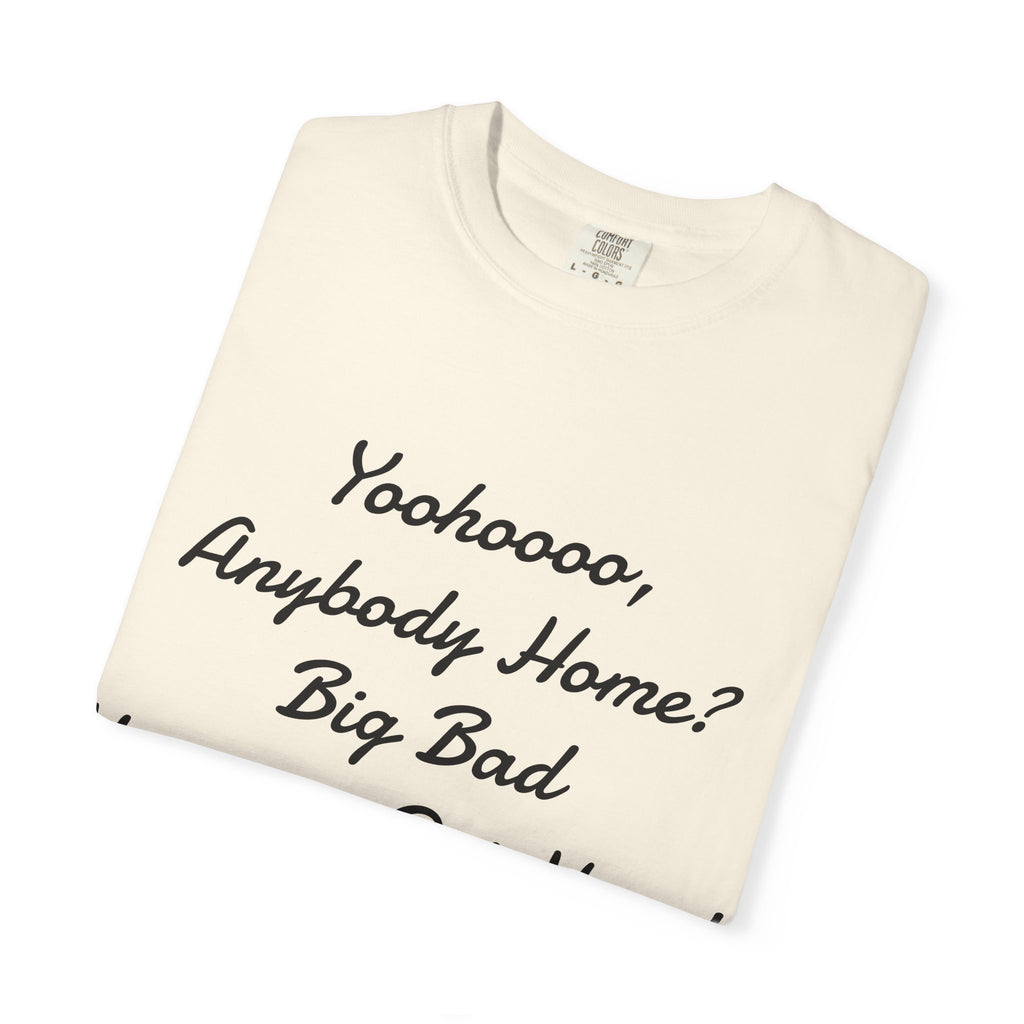 Damon Salvatore — TVD — Vampire Quote Tee — "Yoohooo, Anybody Home? Big Bad Vampire Out Here..." Shirt