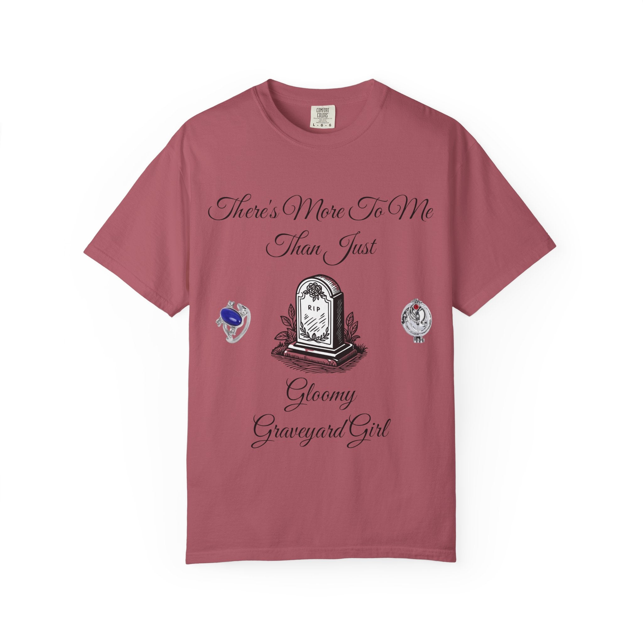 Elena Gilbert-Gloomy Graveyard Girl T-Shirt — "There’s More to Me Than Just Gloomy Graveyard Girl"