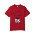 T-Shirt — "Salvatore Brothers EST. 1864" Vampire Fangs & Whiskey Graphic