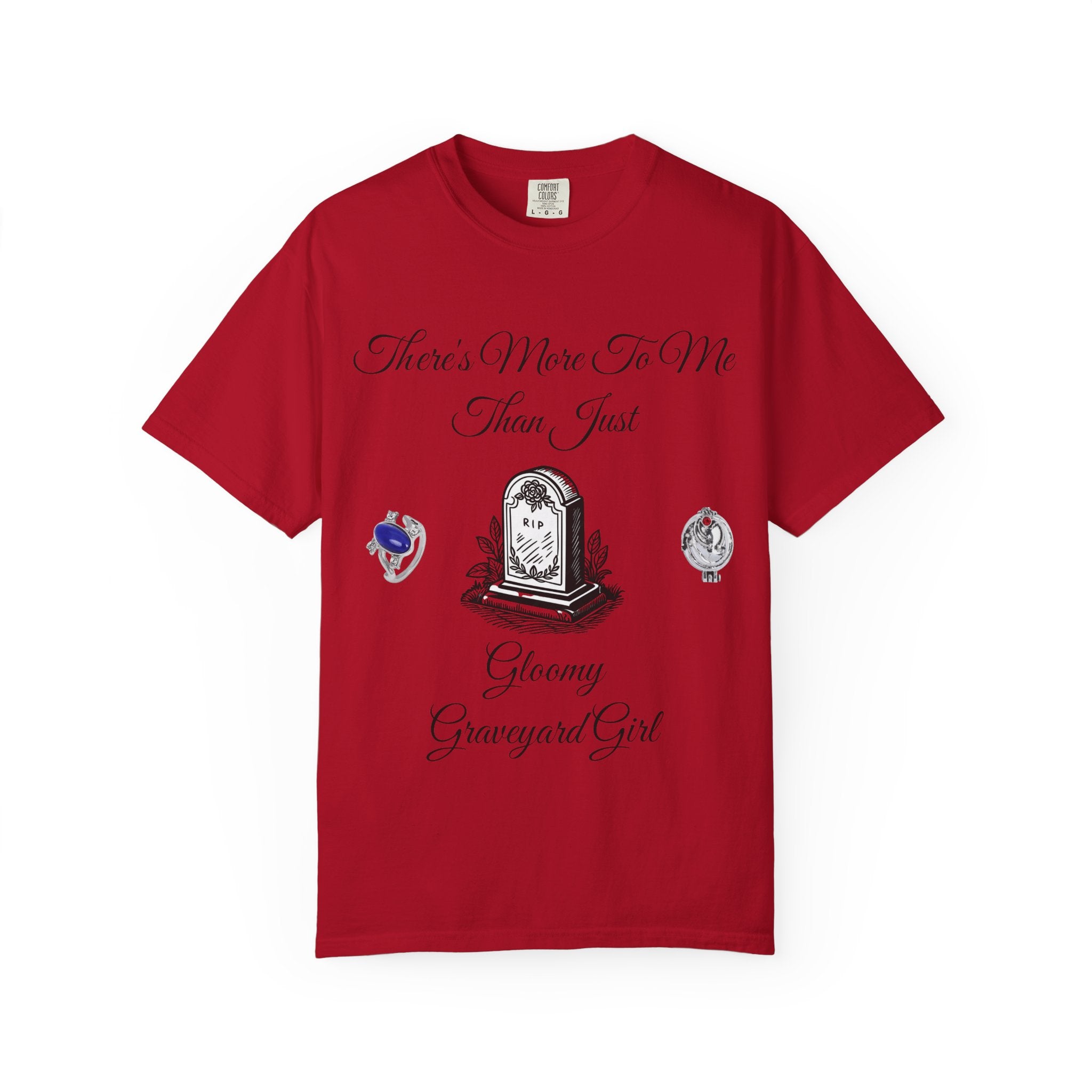 Elena Gilbert-Gloomy Graveyard Girl T-Shirt — "There’s More to Me Than Just Gloomy Graveyard Girl"