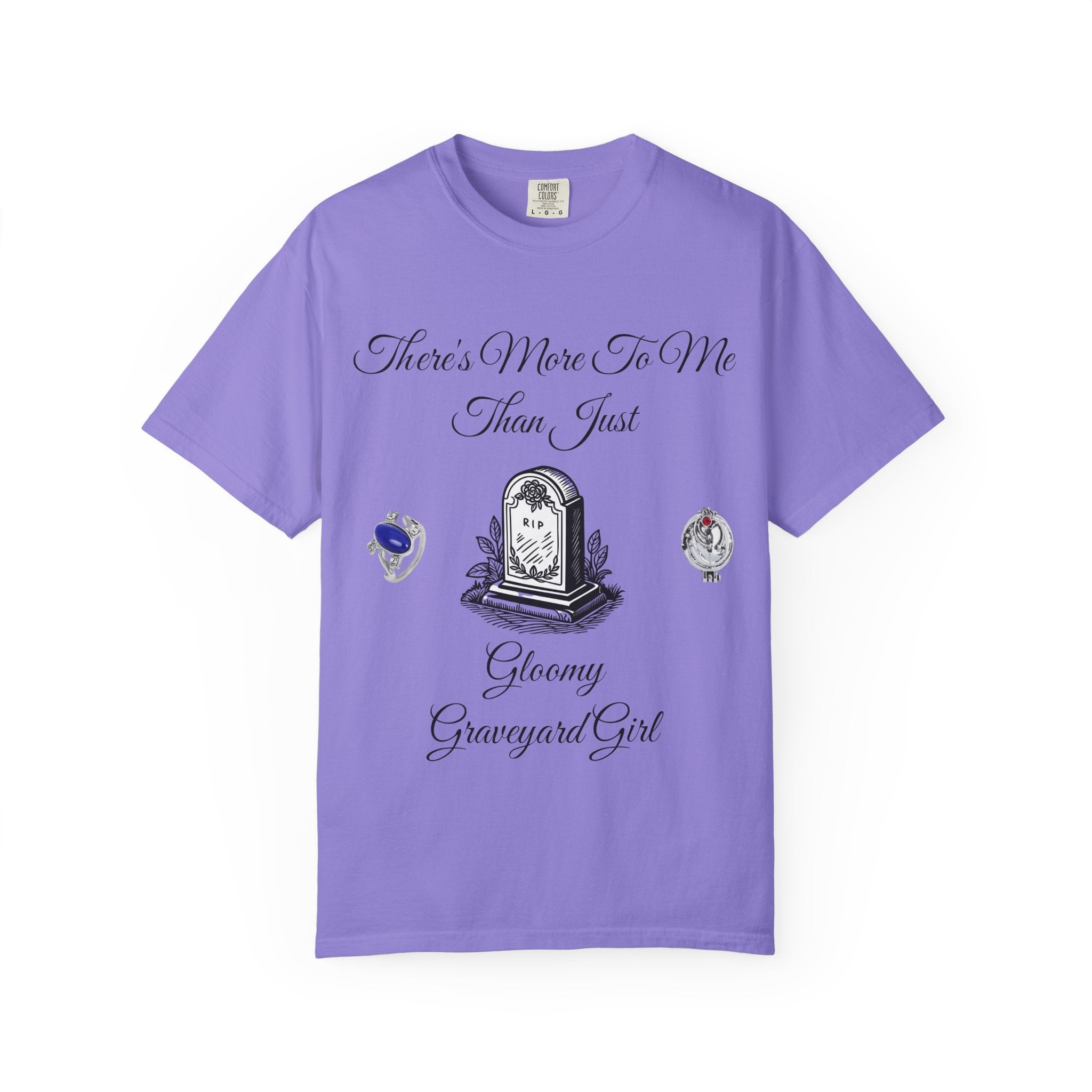 Elena Gilbert-Gloomy Graveyard Girl T-Shirt — "There’s More to Me Than Just Gloomy Graveyard Girl"
