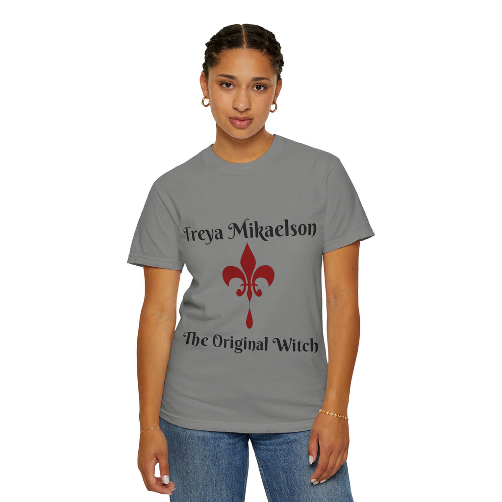 Freya Mikaelson-Original Witch-Graphic T-Shirt — "The Original Witch" with Fleur-de-Lis