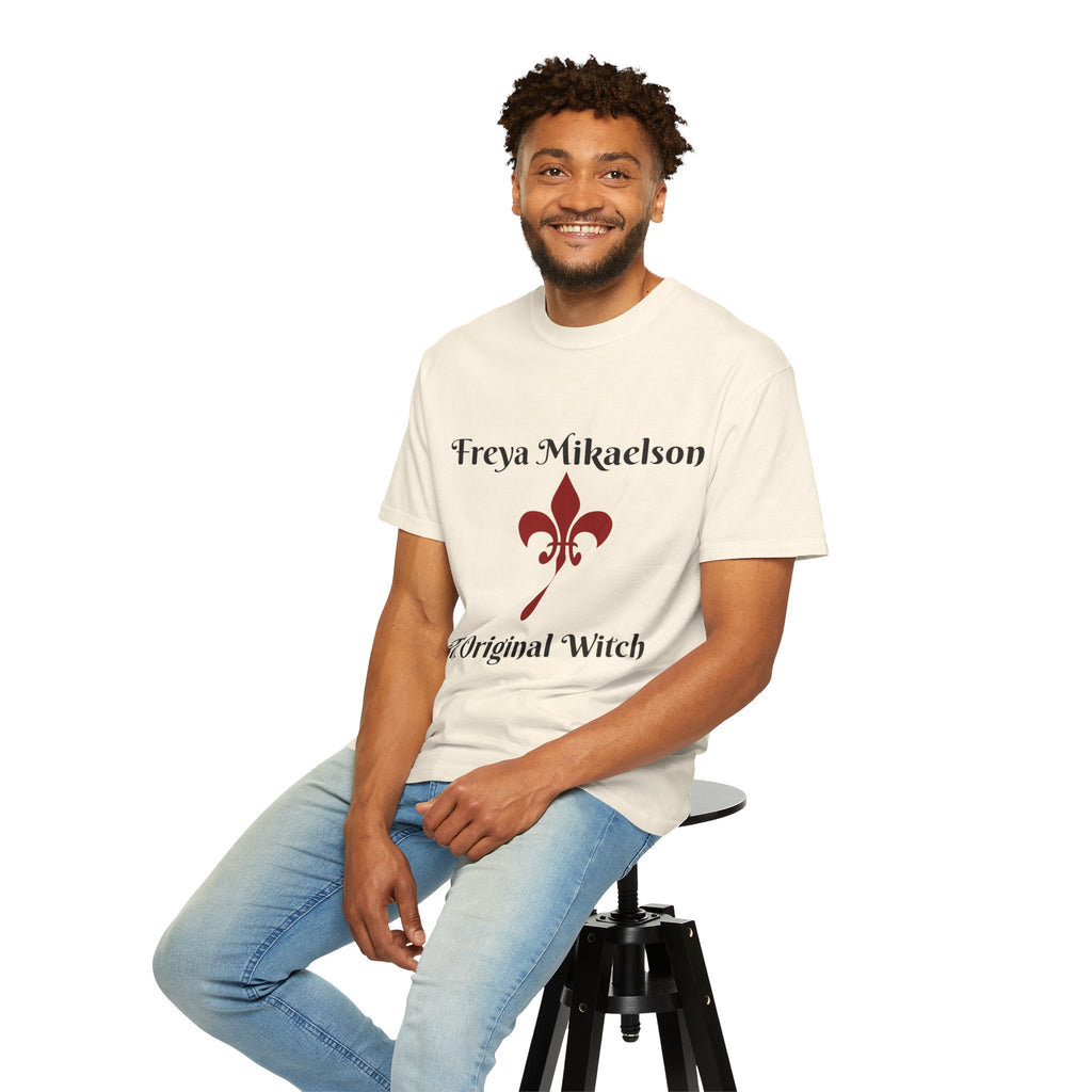 Freya Mikaelson-Original Witch-Graphic T-Shirt — "The Original Witch" with Fleur-de-Lis