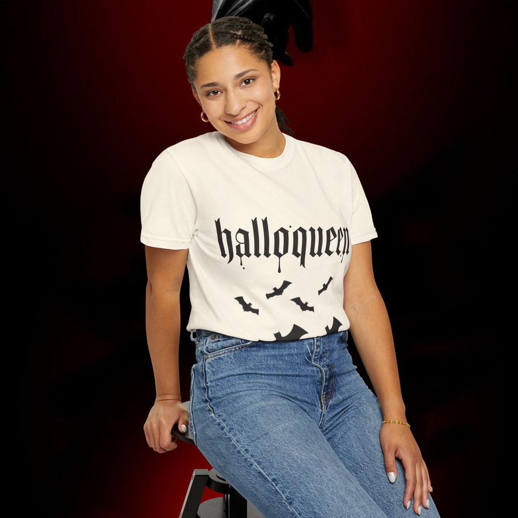 Halloqueen Unisex Garment-Dyed T-shirt