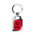 Petrova — TVD — Rectangle Keyring — Custom Red Photo Keychain ("Slut for a Petrova")