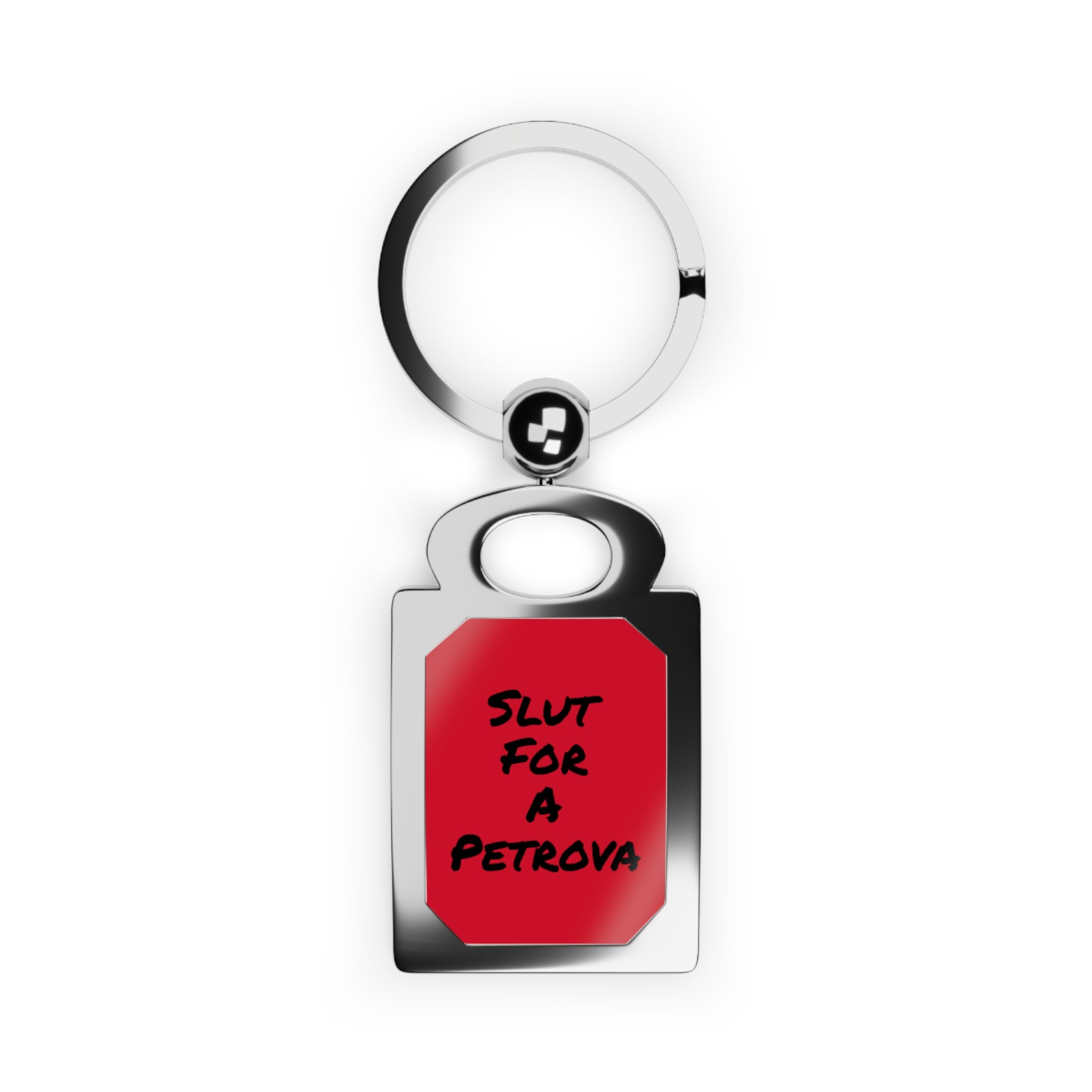 Petrova — TVD — Rectangle Keyring — Custom Red Photo Keychain ("Slut for a Petrova")
