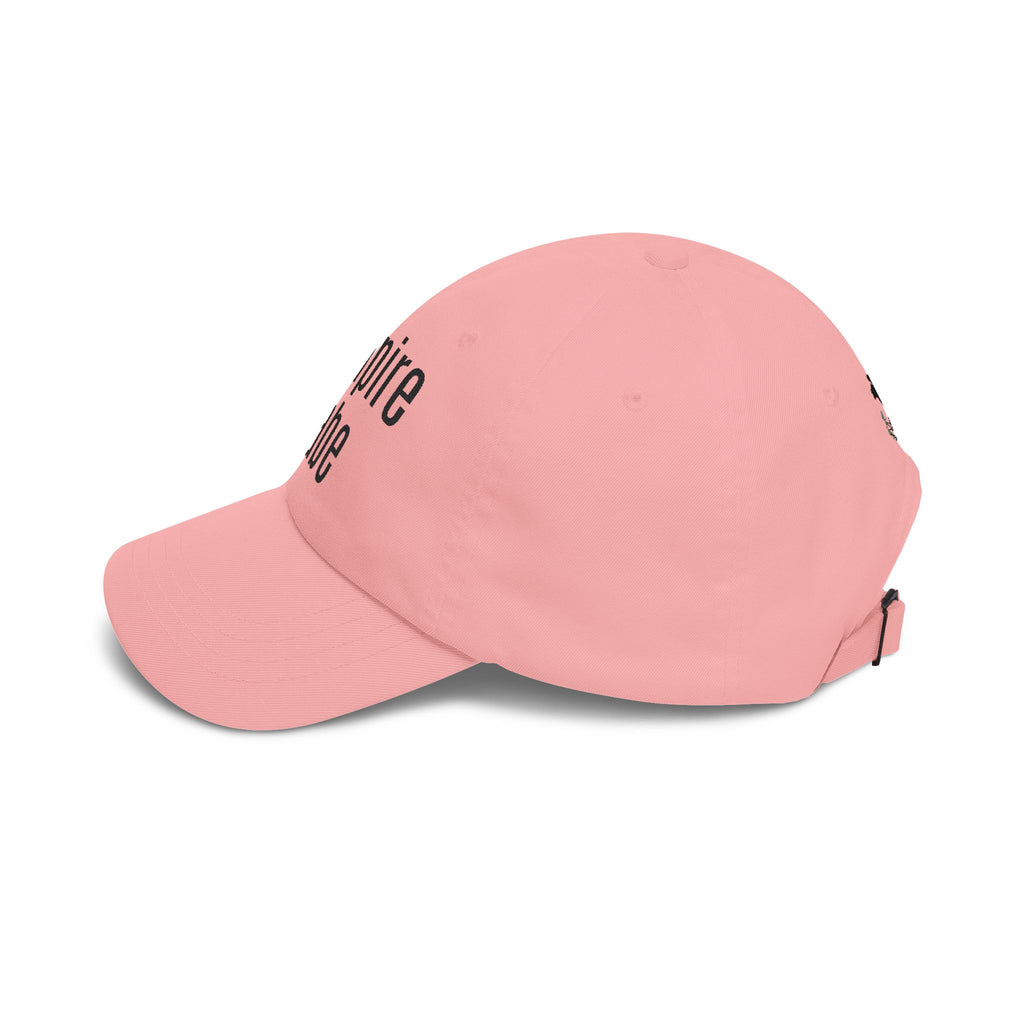 Vampire Babe Dad Cap Gothic Baseball Hat with Crow Accent