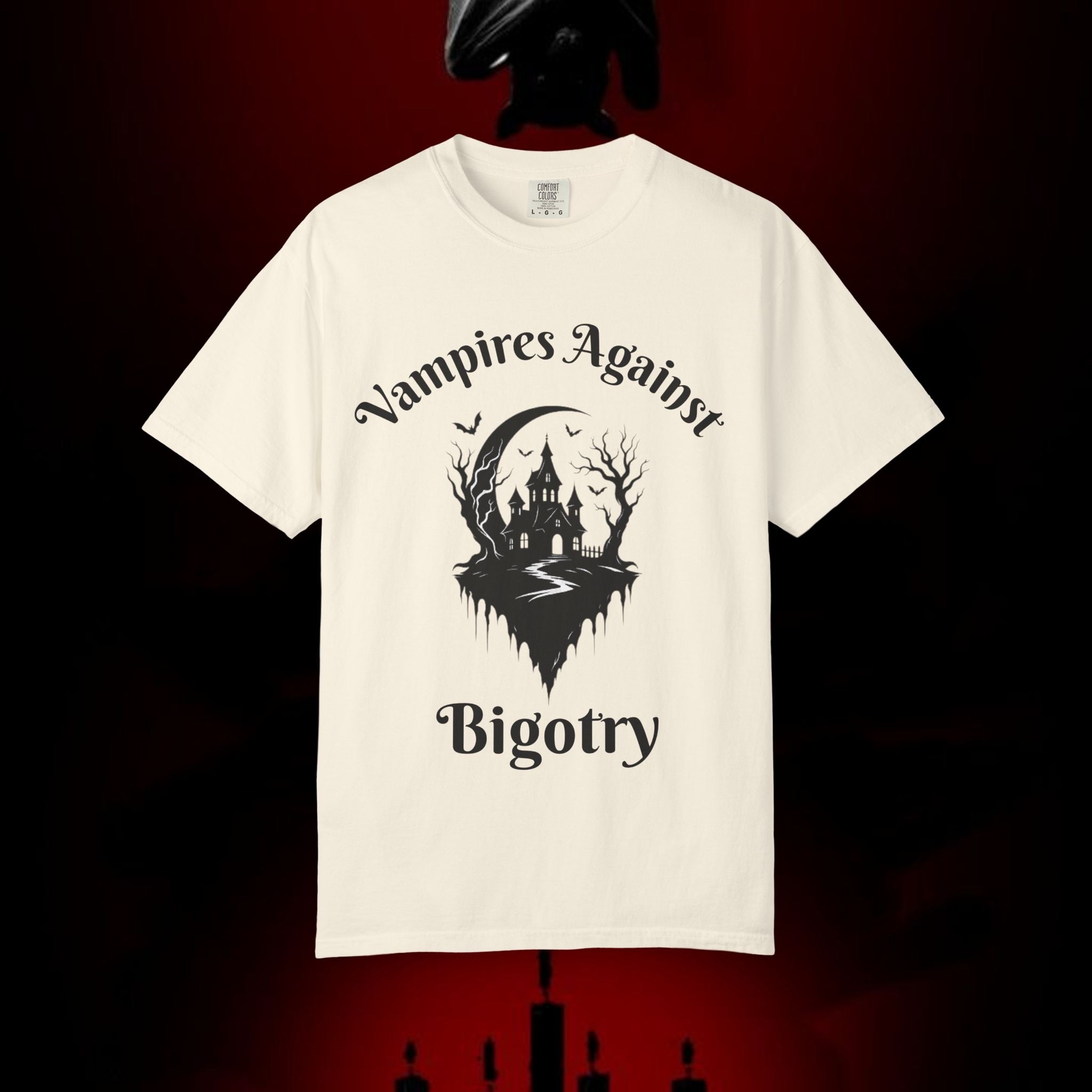 Vampire's Against Bigotry T-Shirt — Gothic Castle Anti-Bigotry Tee