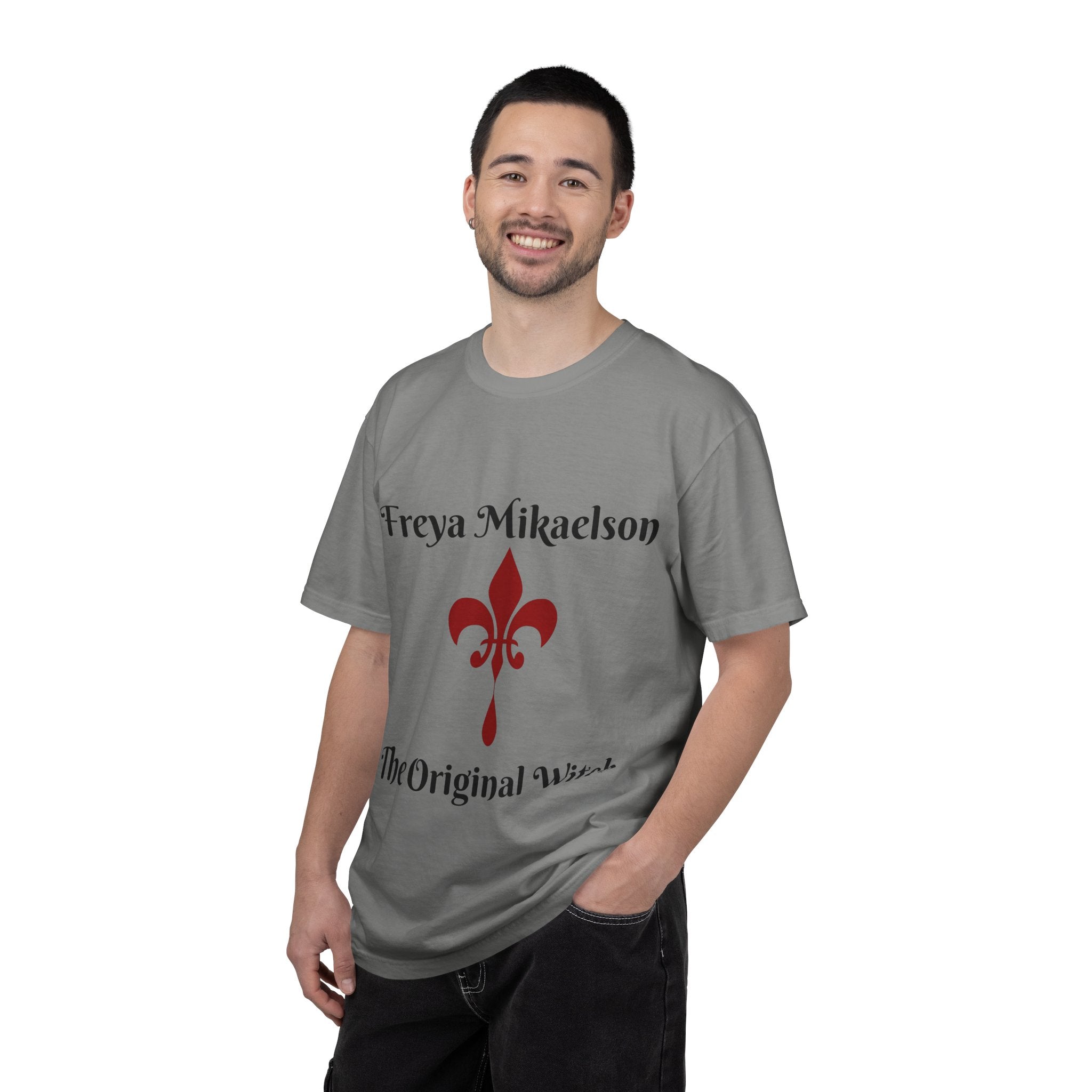 Freya Mikaelson-Original Witch-Graphic T-Shirt — "The Original Witch" with Fleur-de-Lis