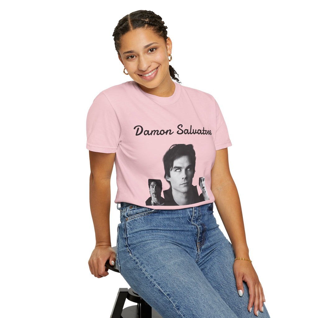 The Vampire Diaries Photo Tee — "Damon Salvatore: I Know You're Obsessed With Me"