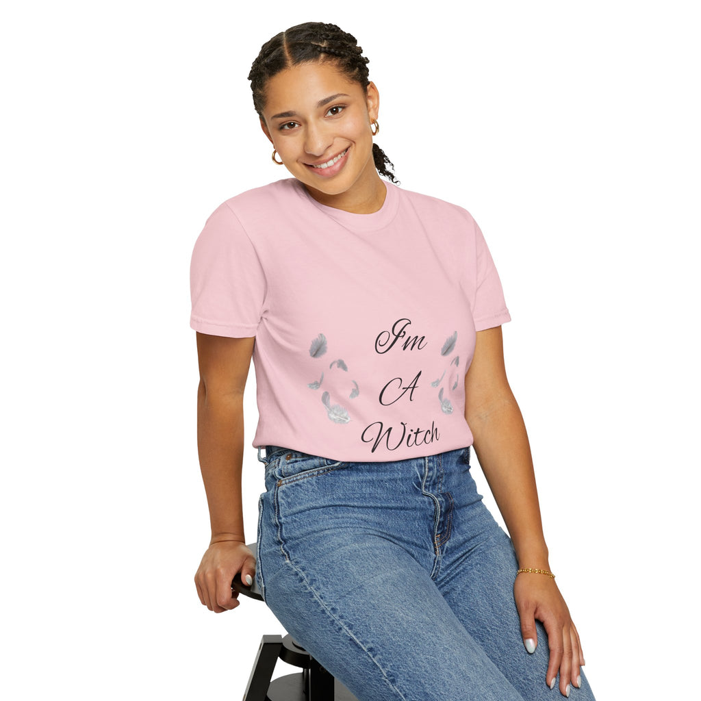 Bennett Witch — Bonnie Bennett — I'm A Witch T-Shirt — Elegant Script Witchy Tee for Halloween & Everyday