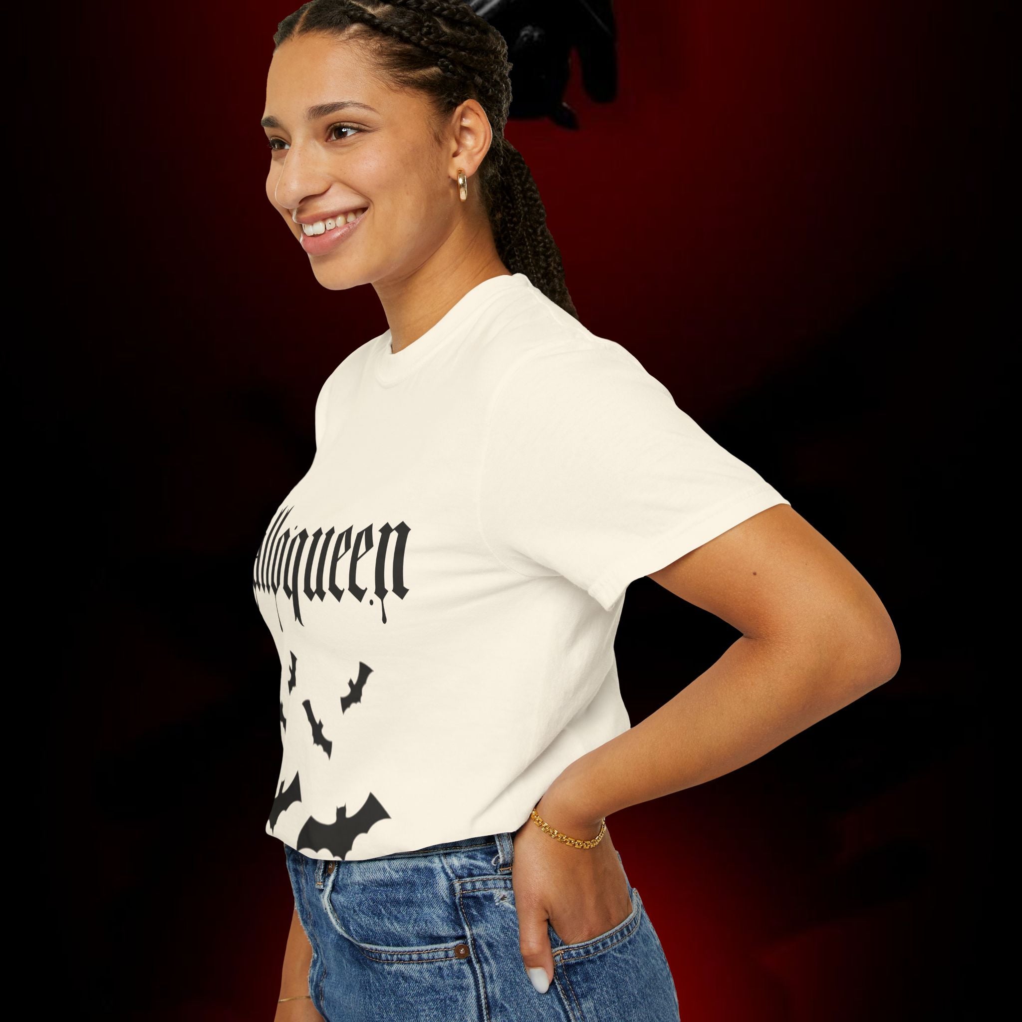 Halloqueen Unisex Garment-Dyed T-shirt
